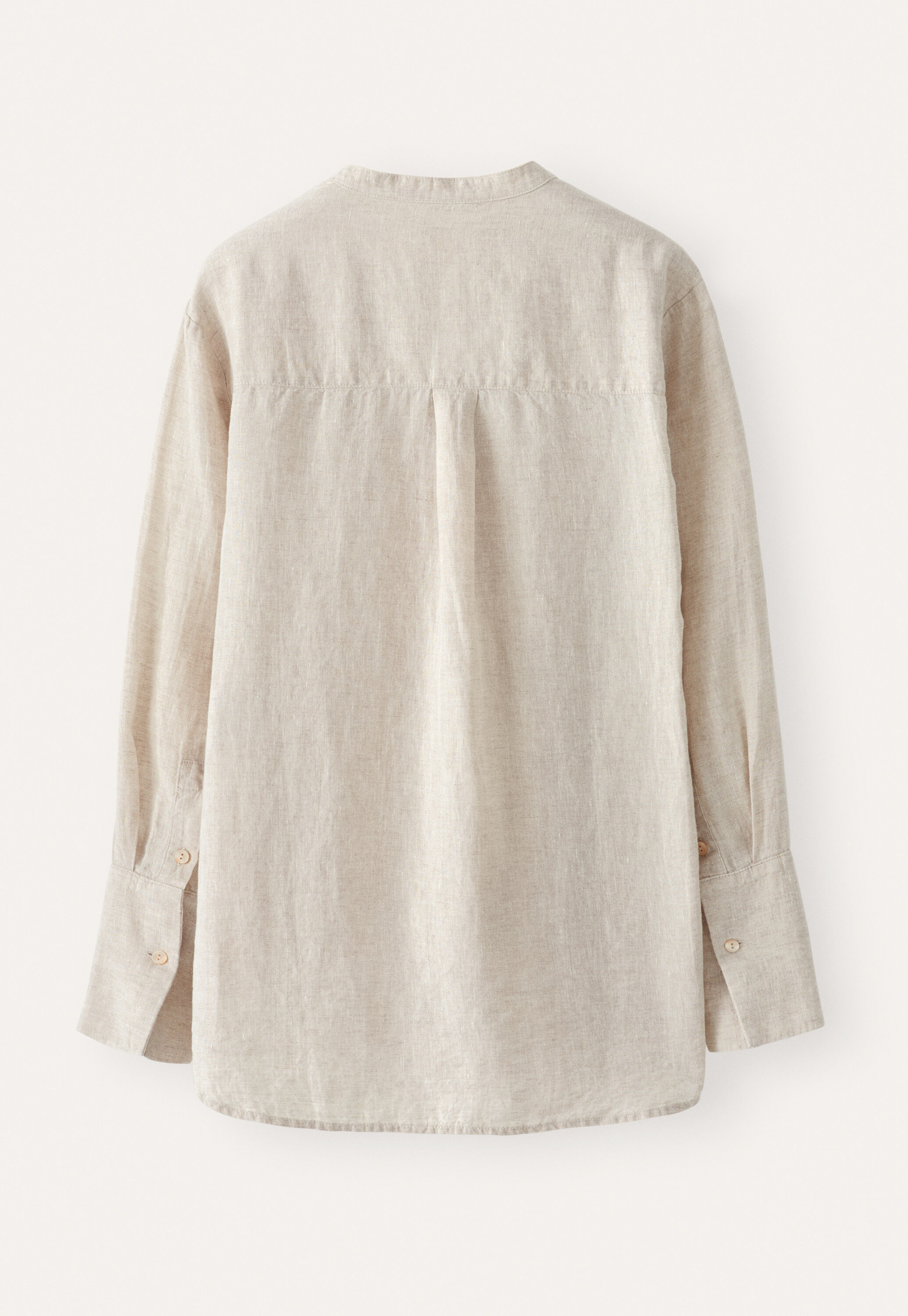 Long bib-detail shirt