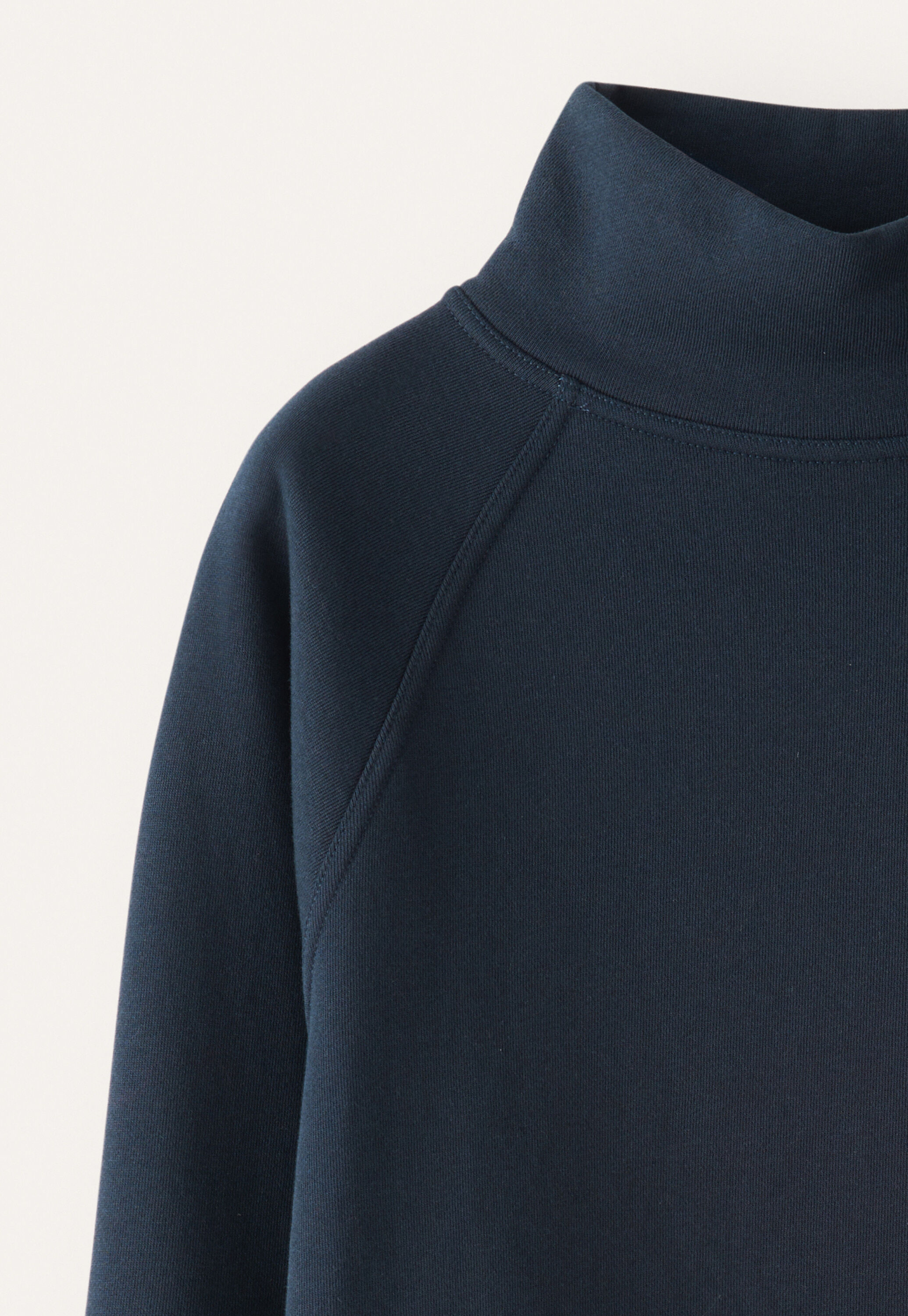 Funnel-neck sweatshirt