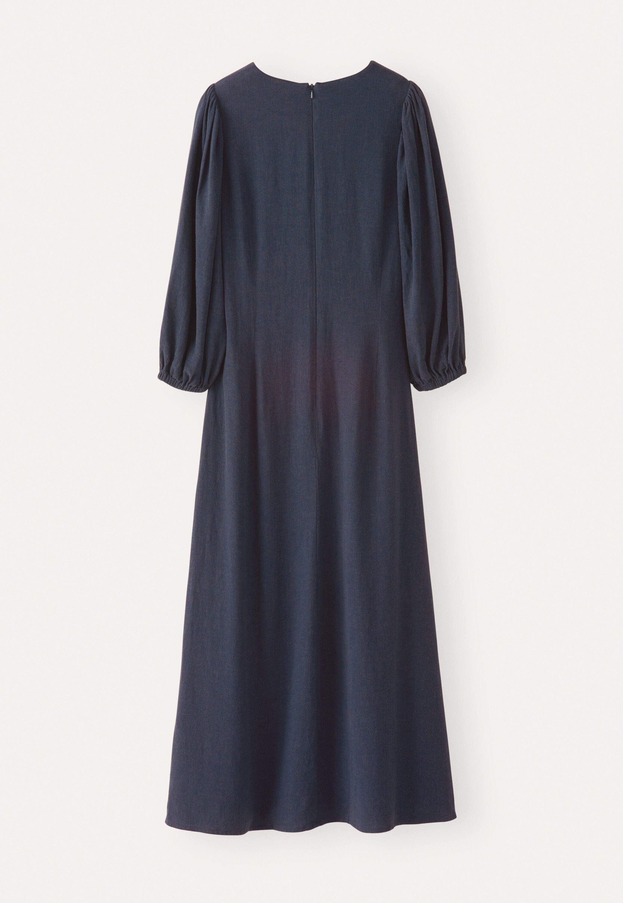 Long v-neck dress