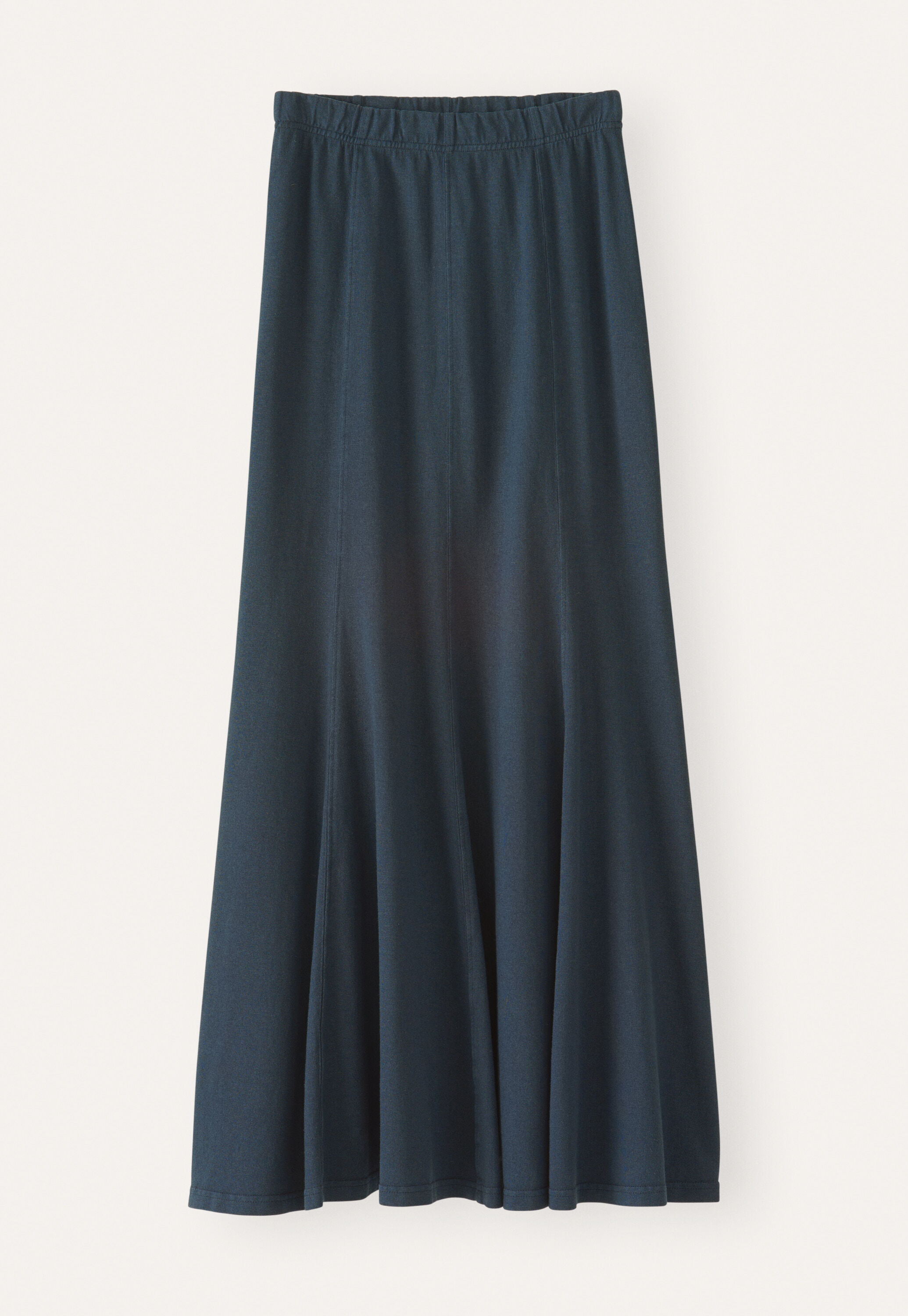 Jersey skirt, Dark teal, large