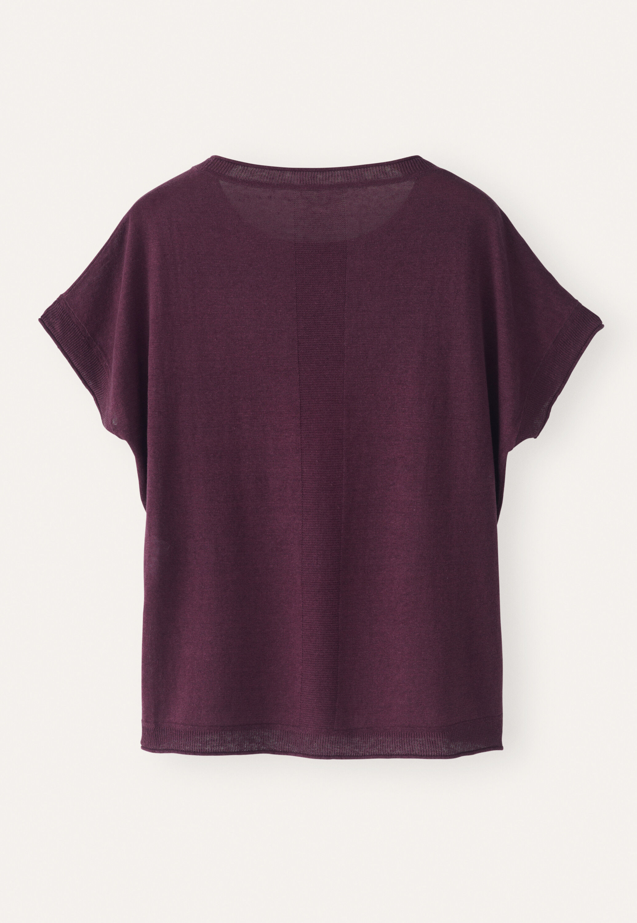 Short-sleeve knit