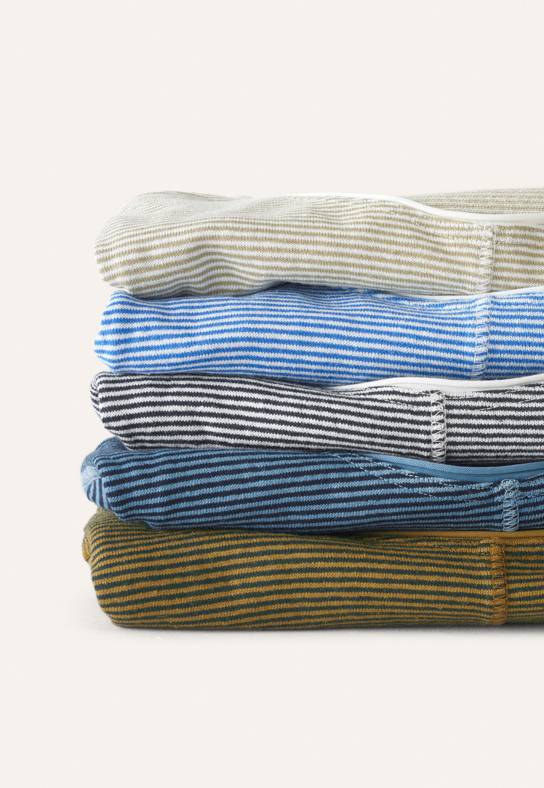 Button-through rib top