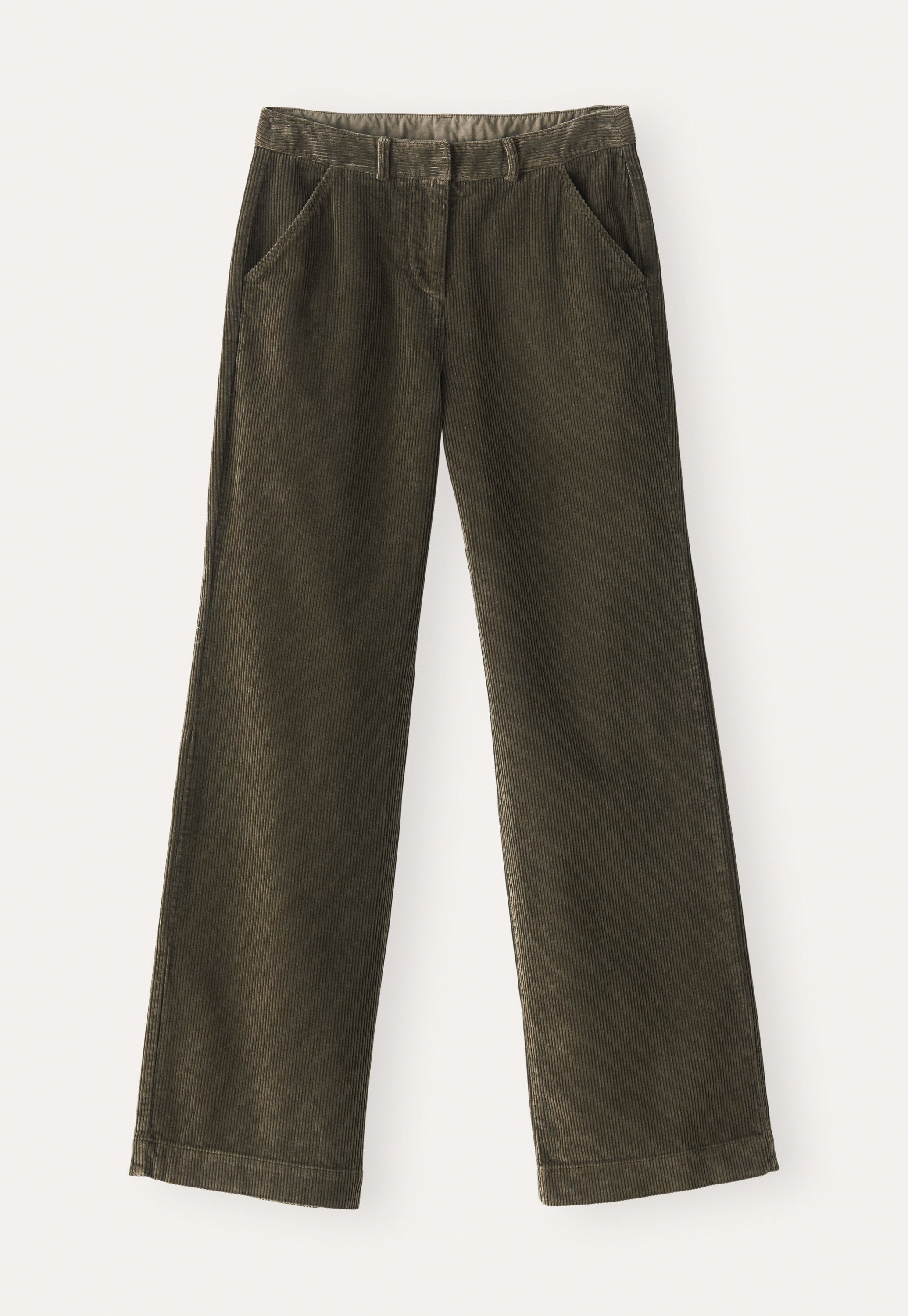 Wide-leg trousers, Peat, large