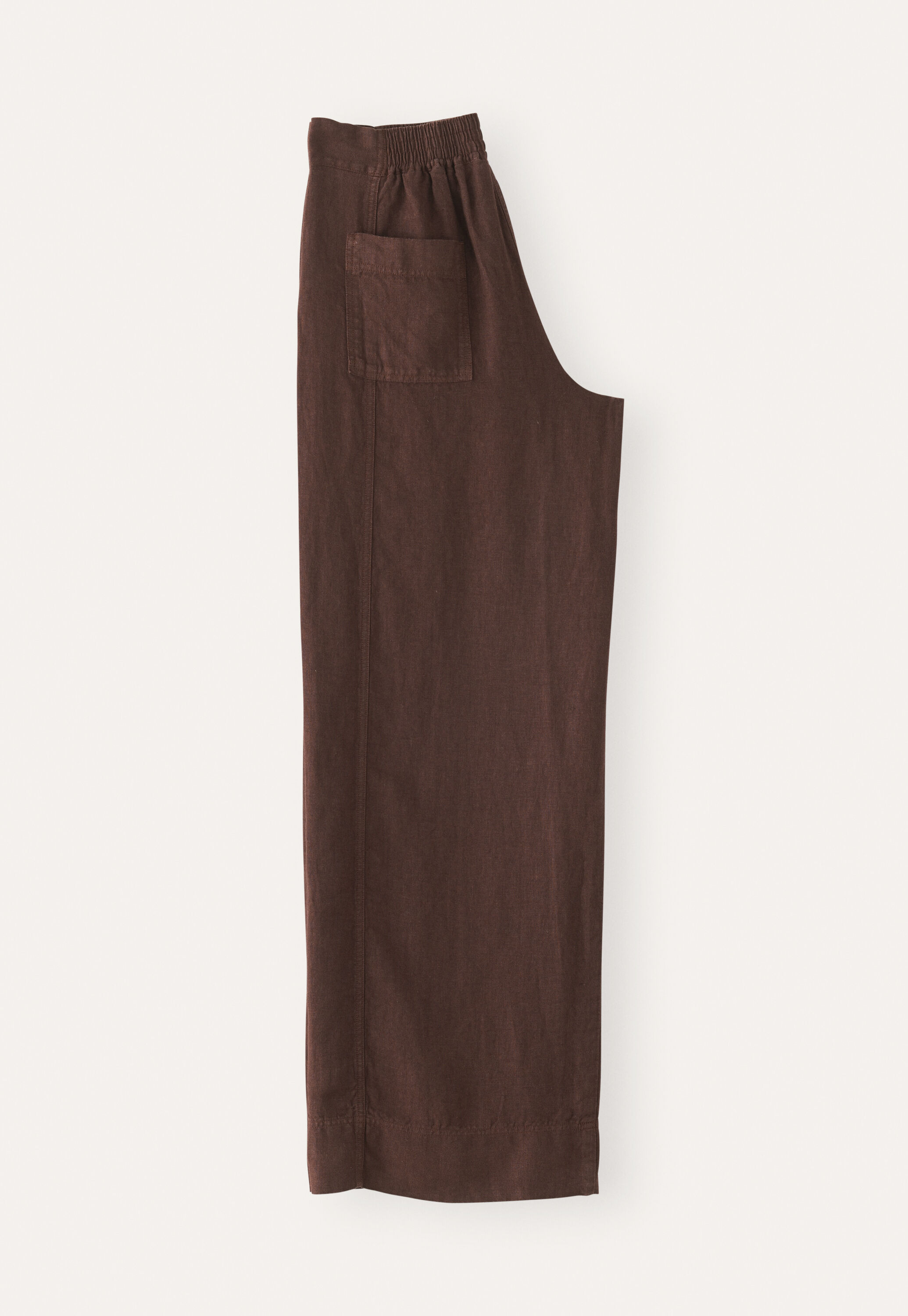 Relaxed wide-leg trousers
