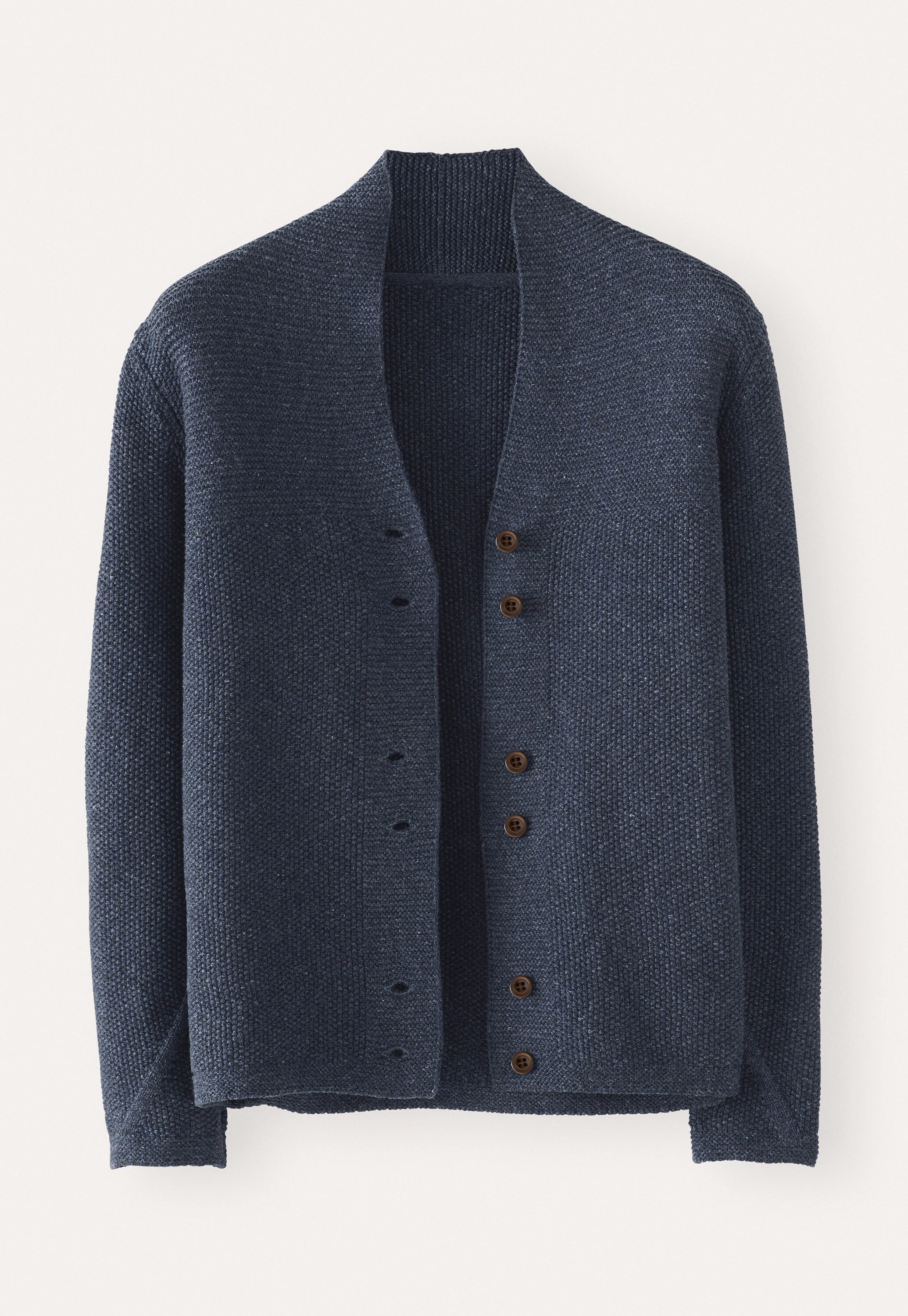 Button-front cardigan