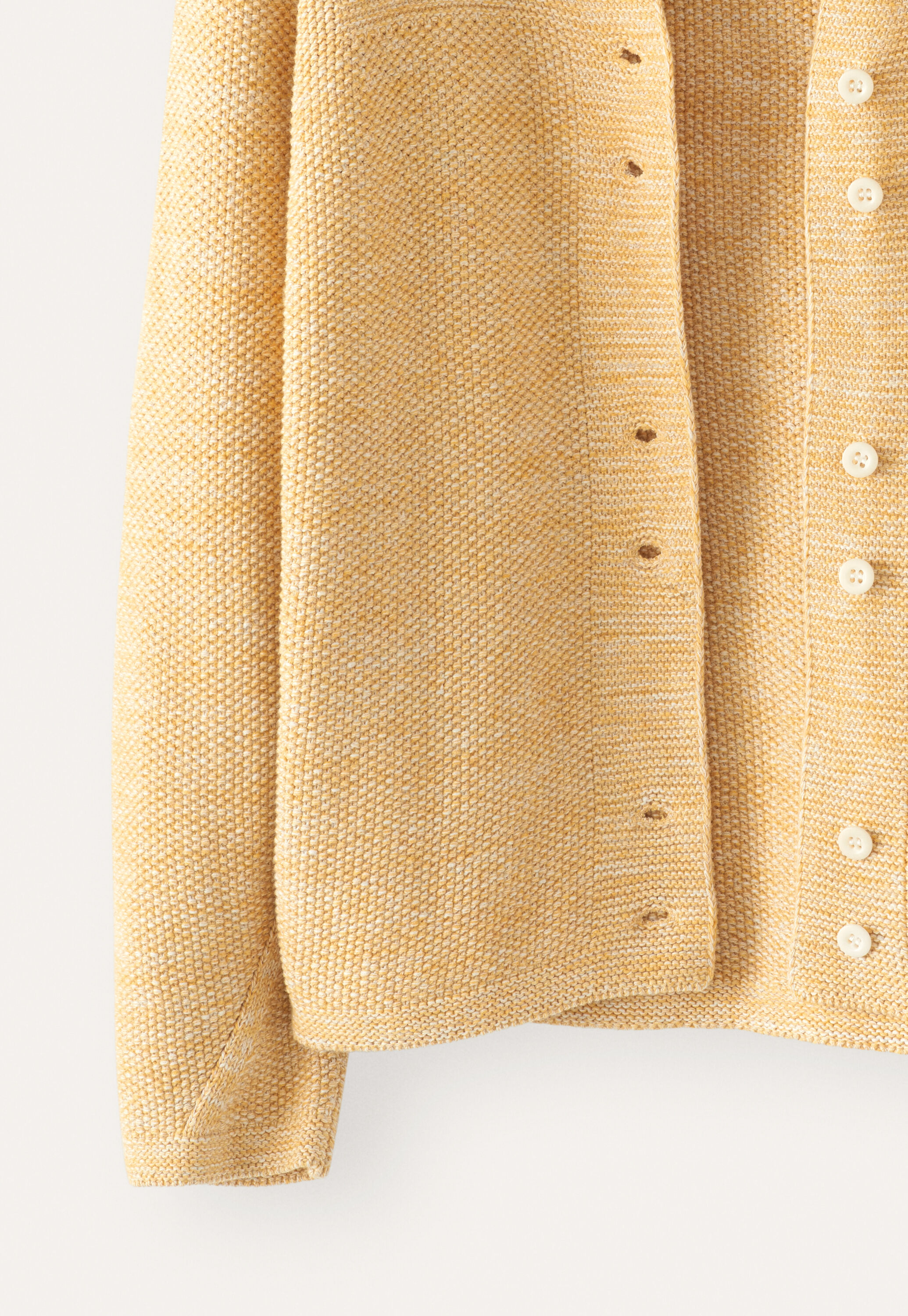 Button-front cardigan