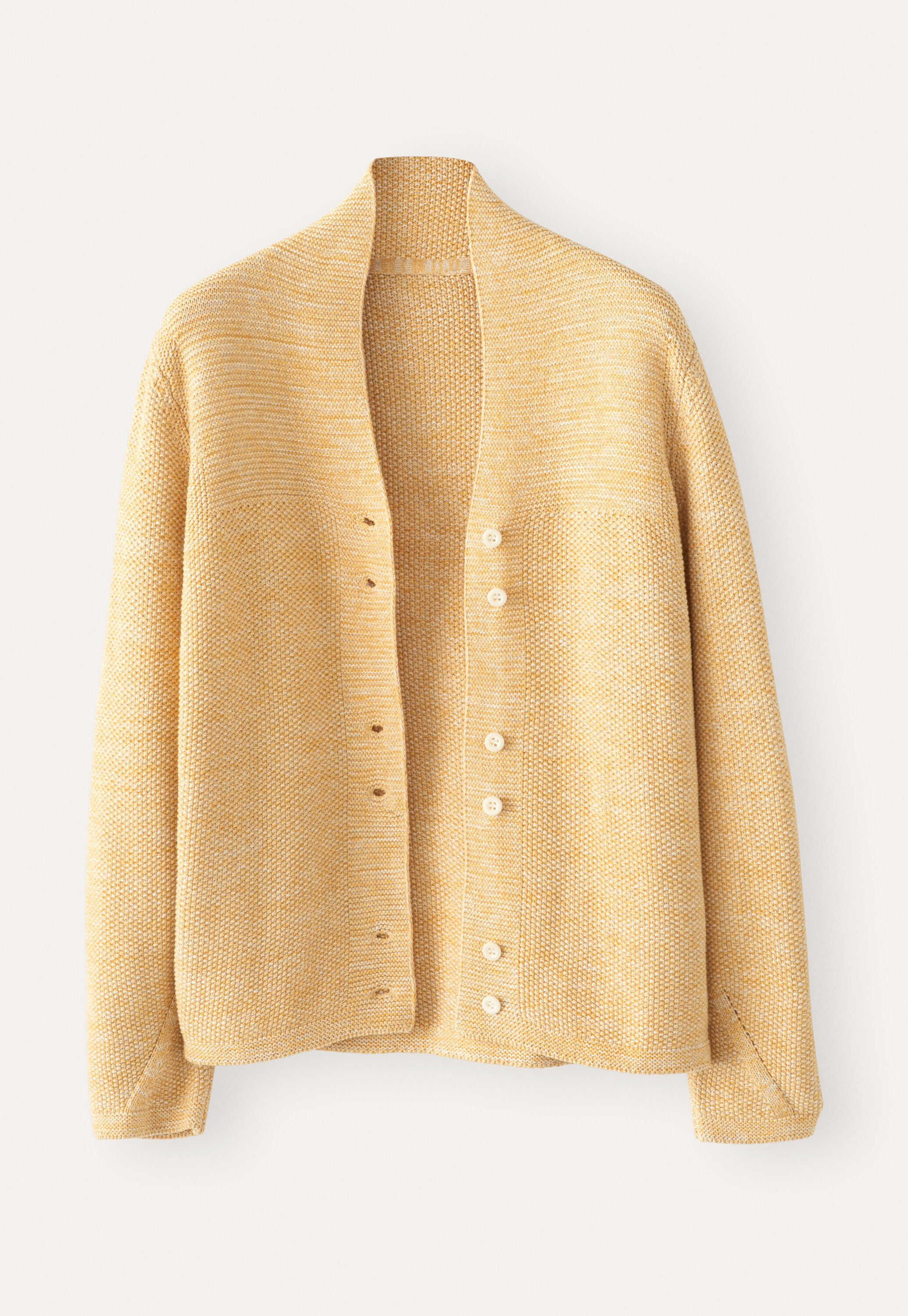 Button-front cardigan