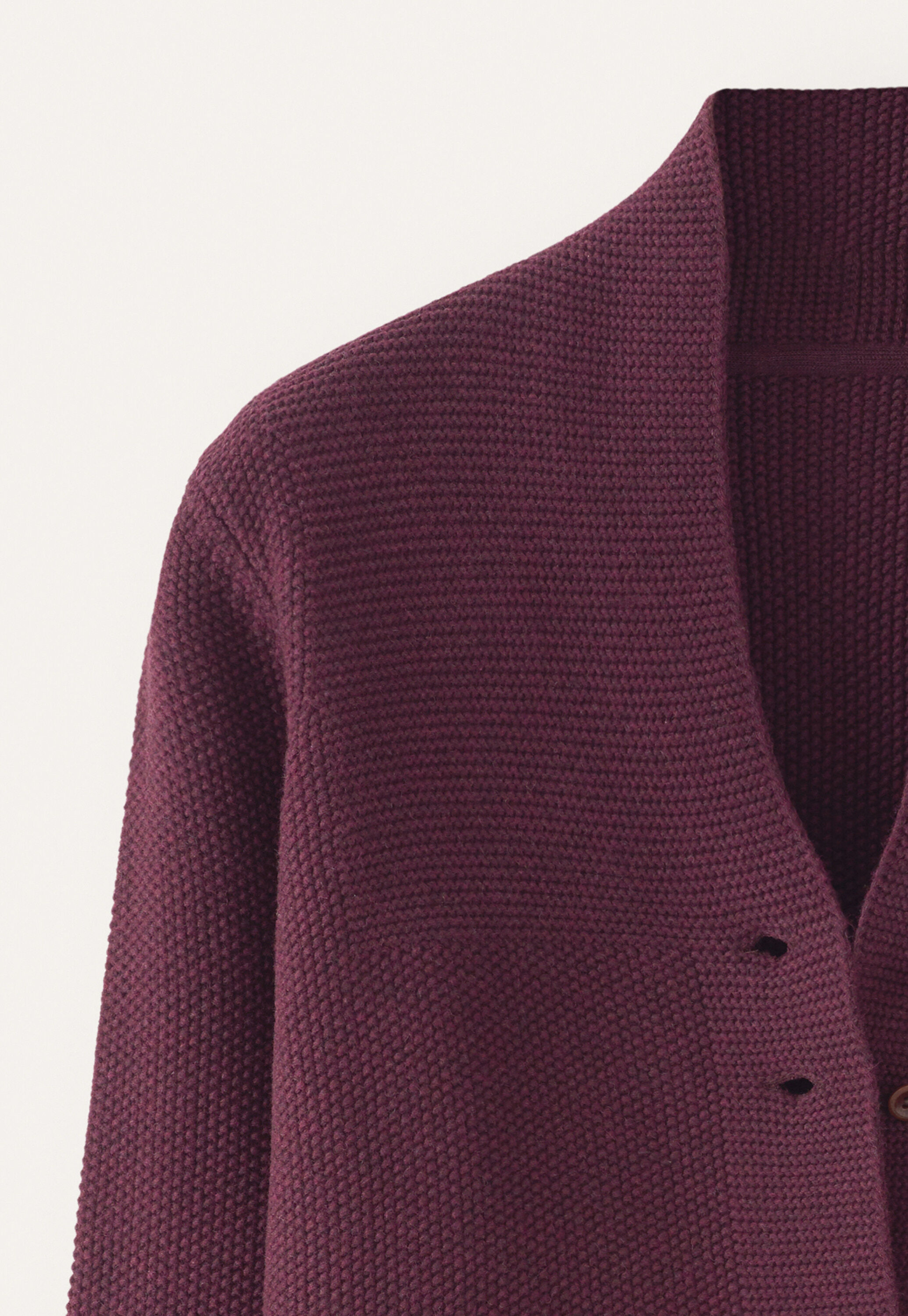 Button-front cardigan