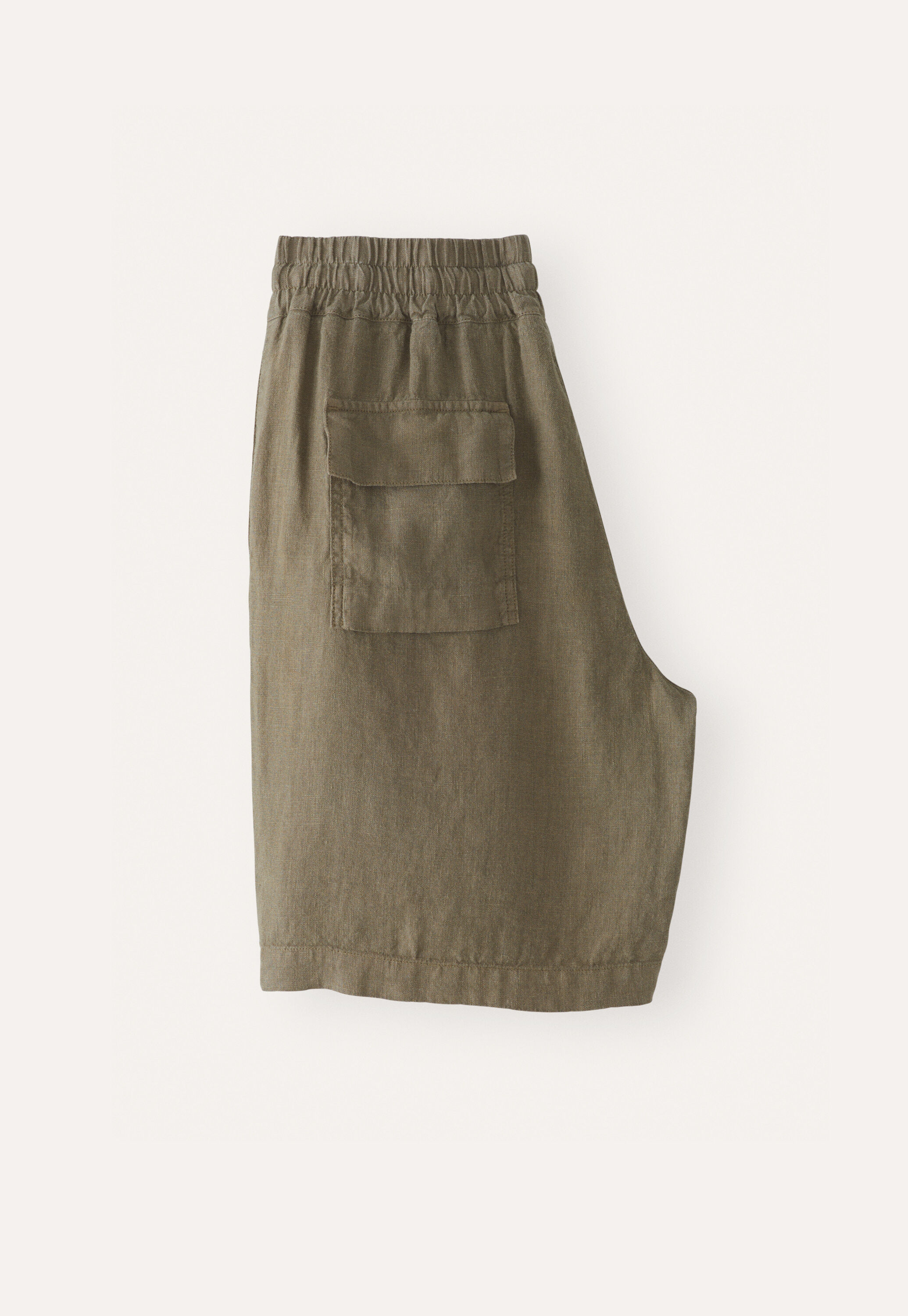 Tie-waist shorts
