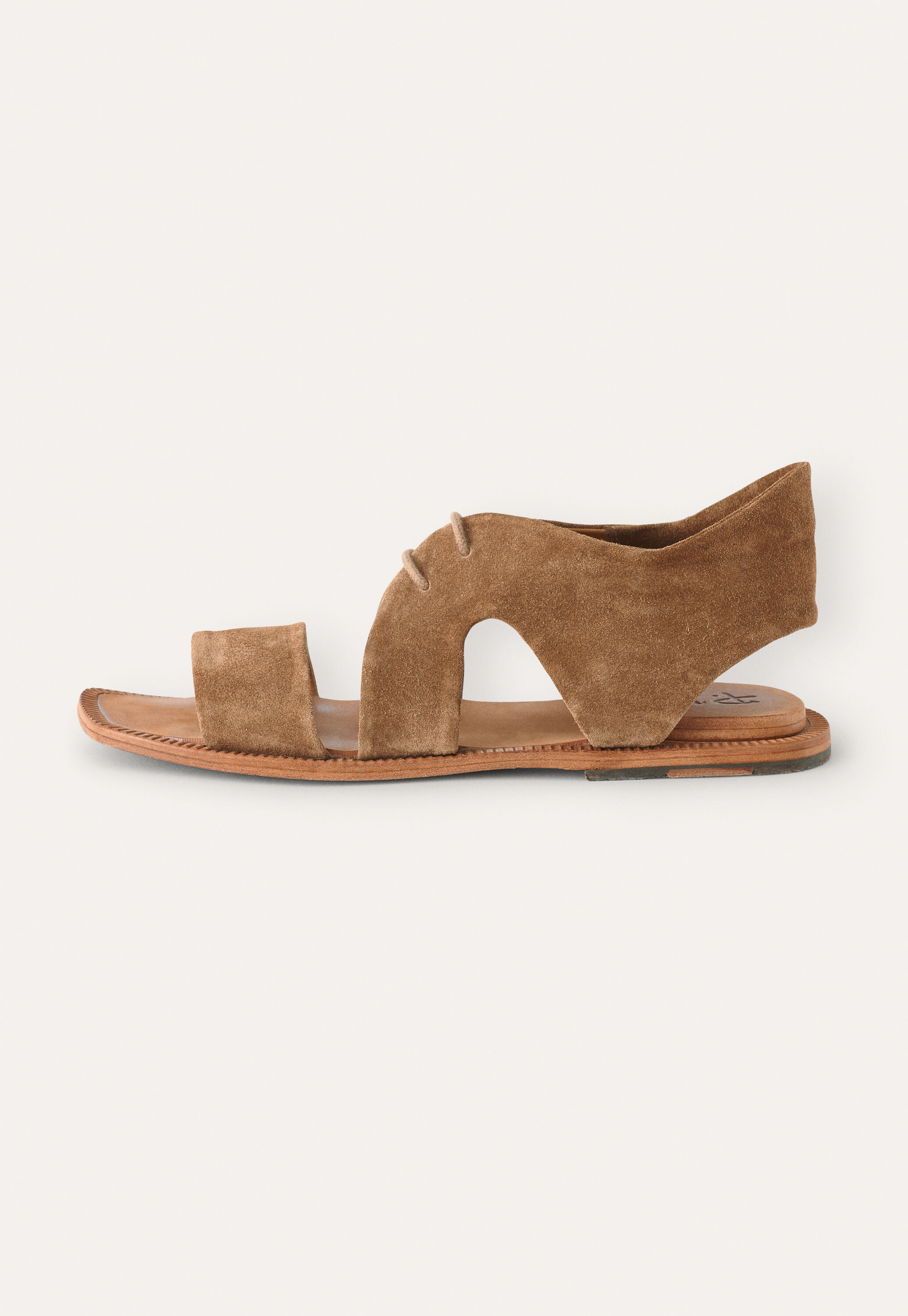 Lace-up sandals