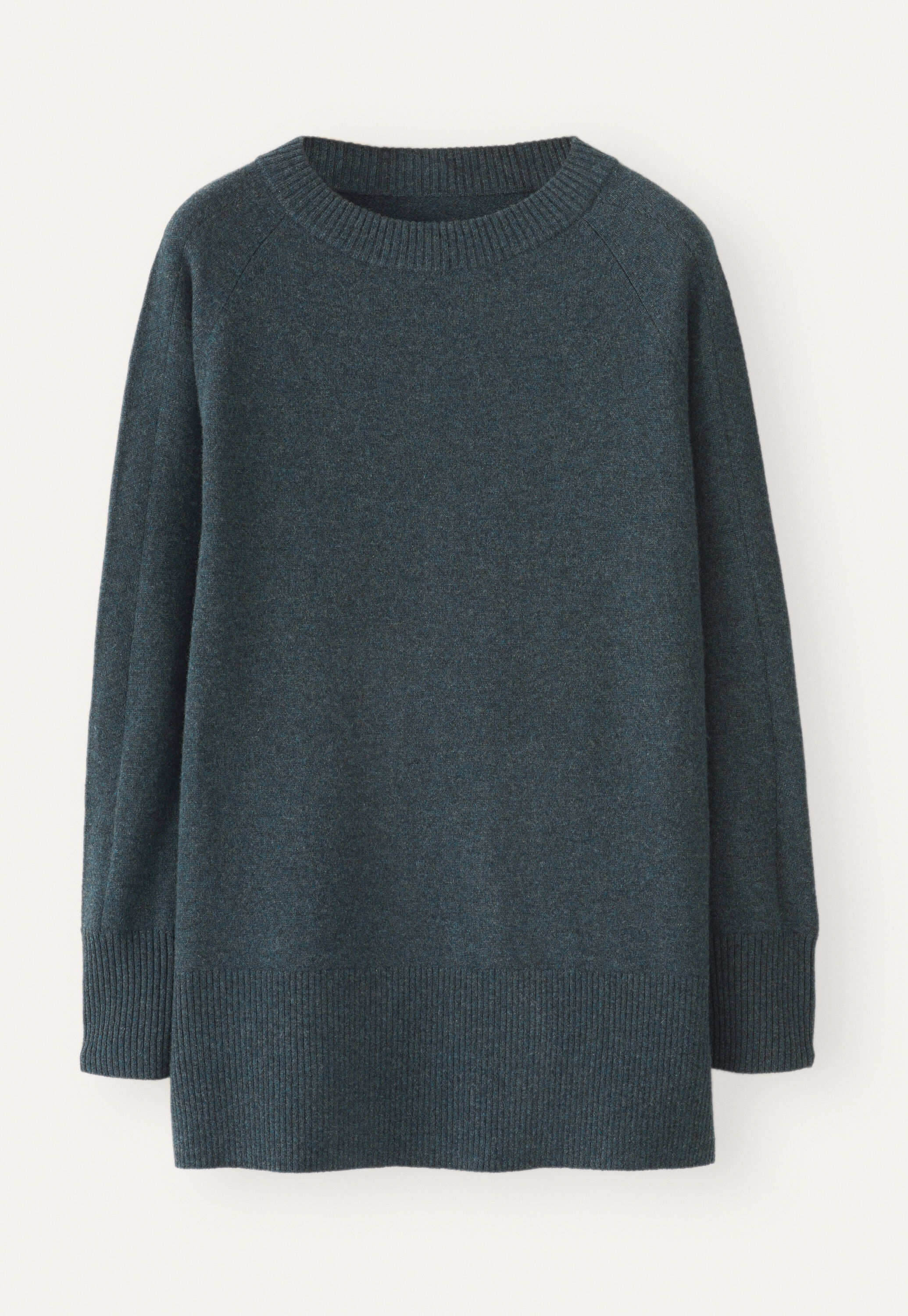 Raglan-sleeve sweater