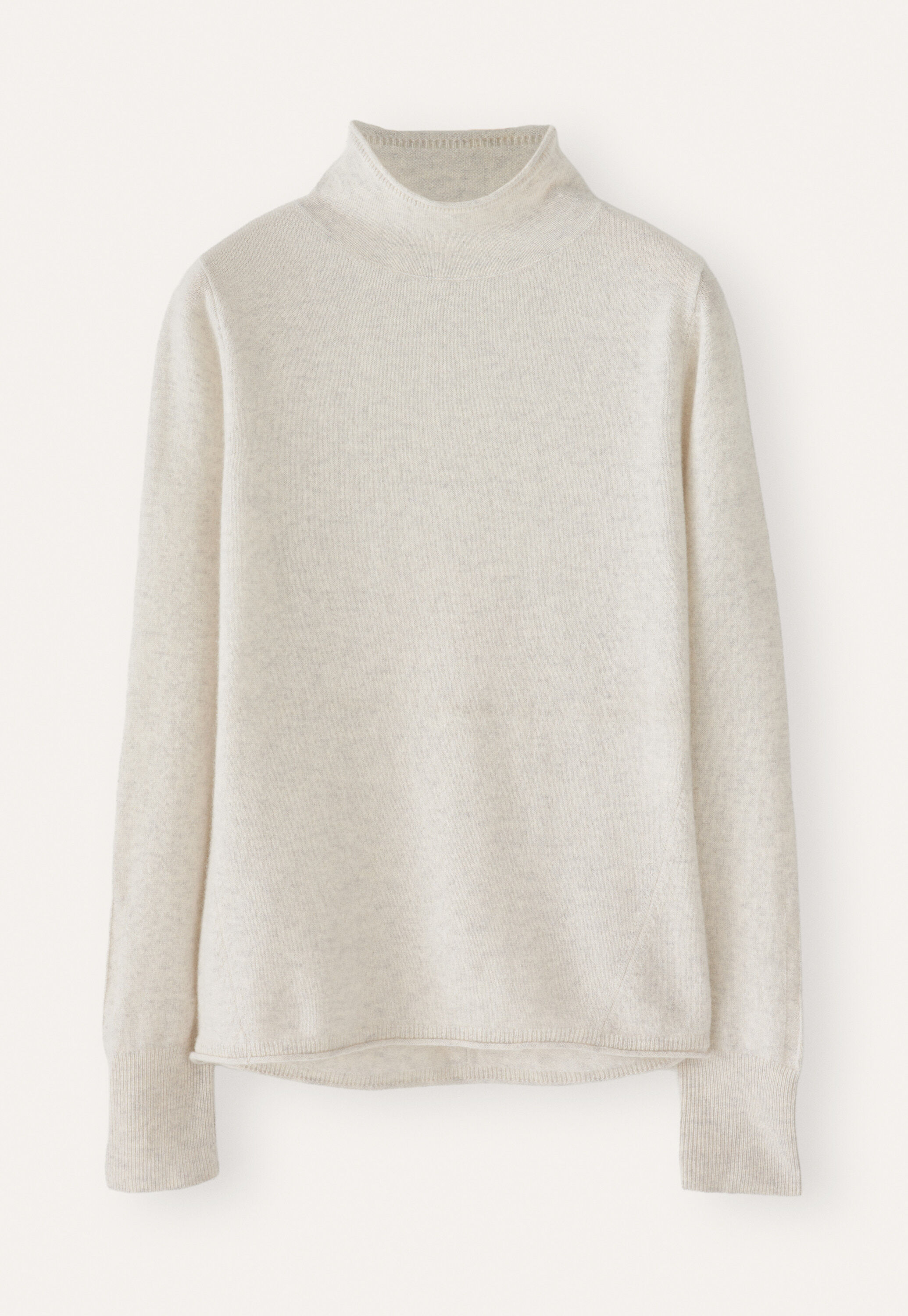 Slim funnel-neck sweater