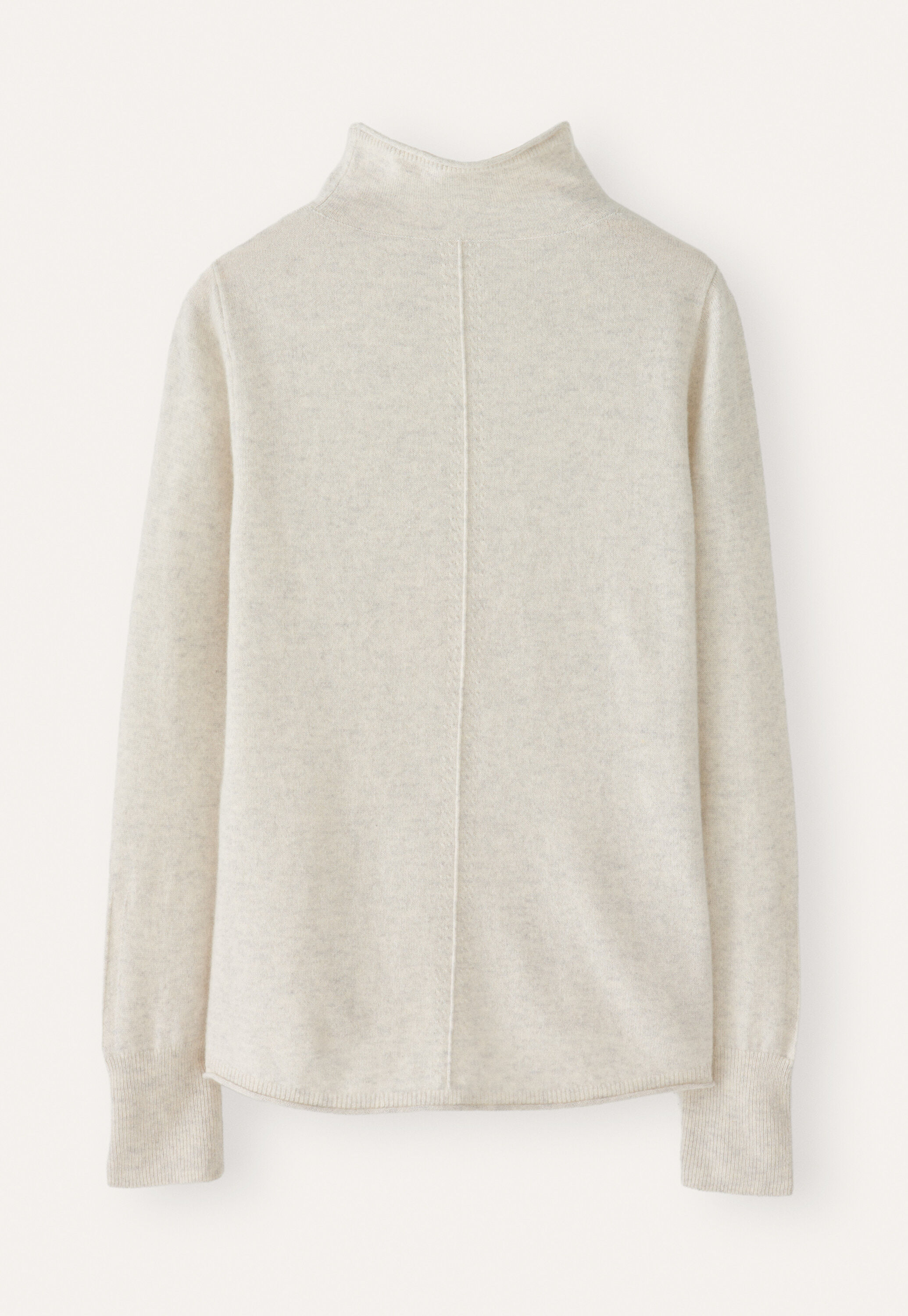 Slim funnel-neck sweater