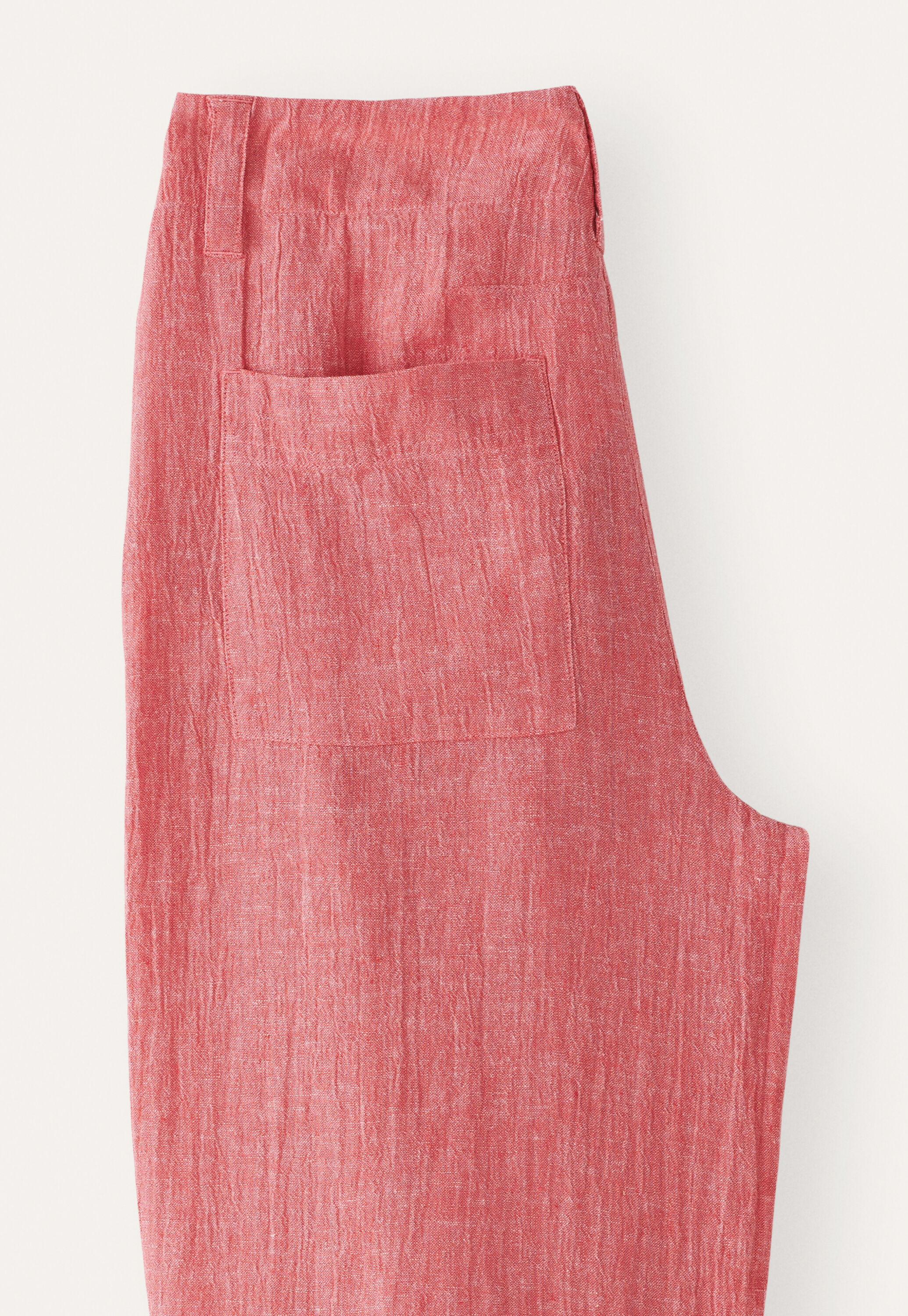 Front-seam trousers
