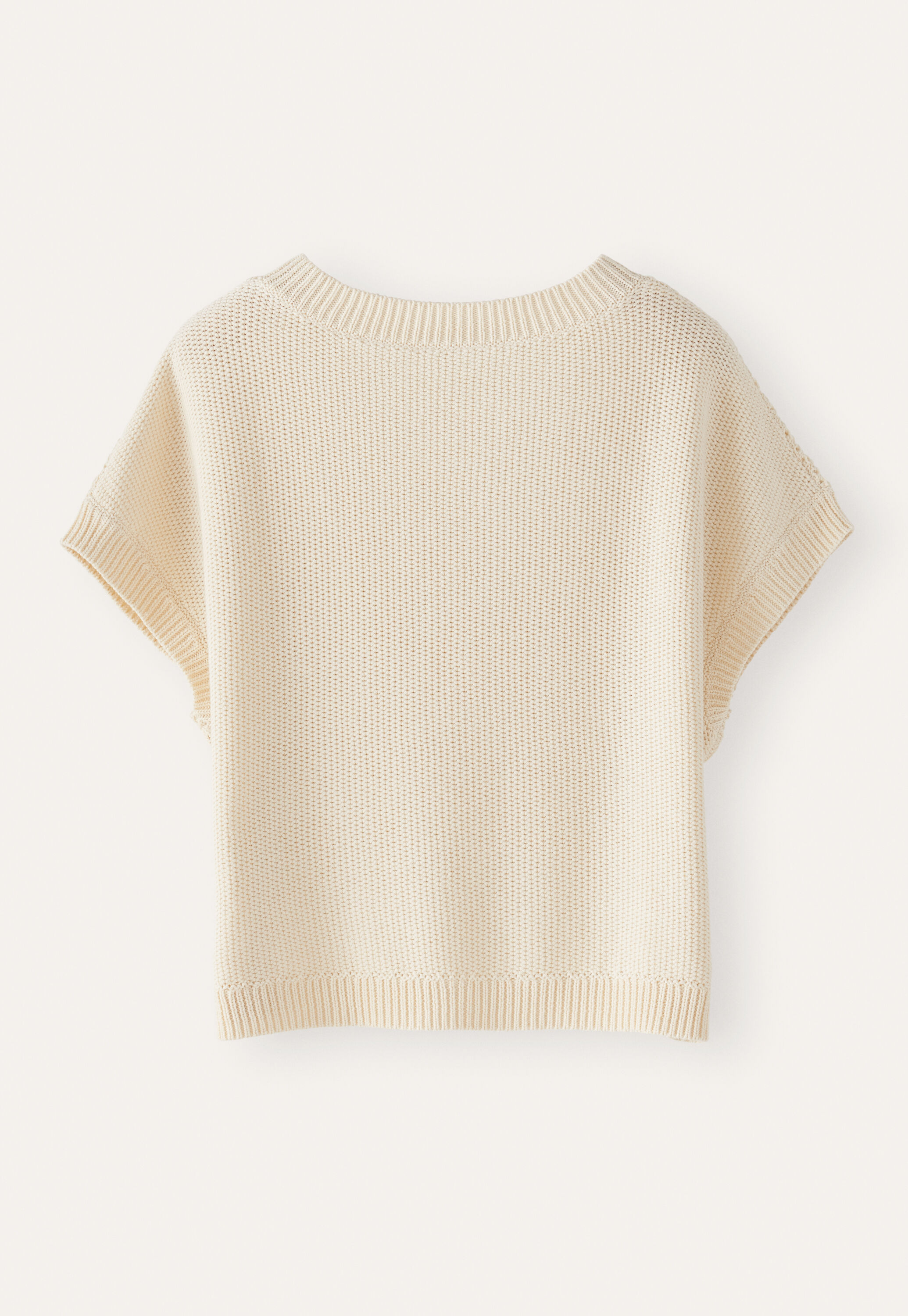 Crochet-stitch sweater