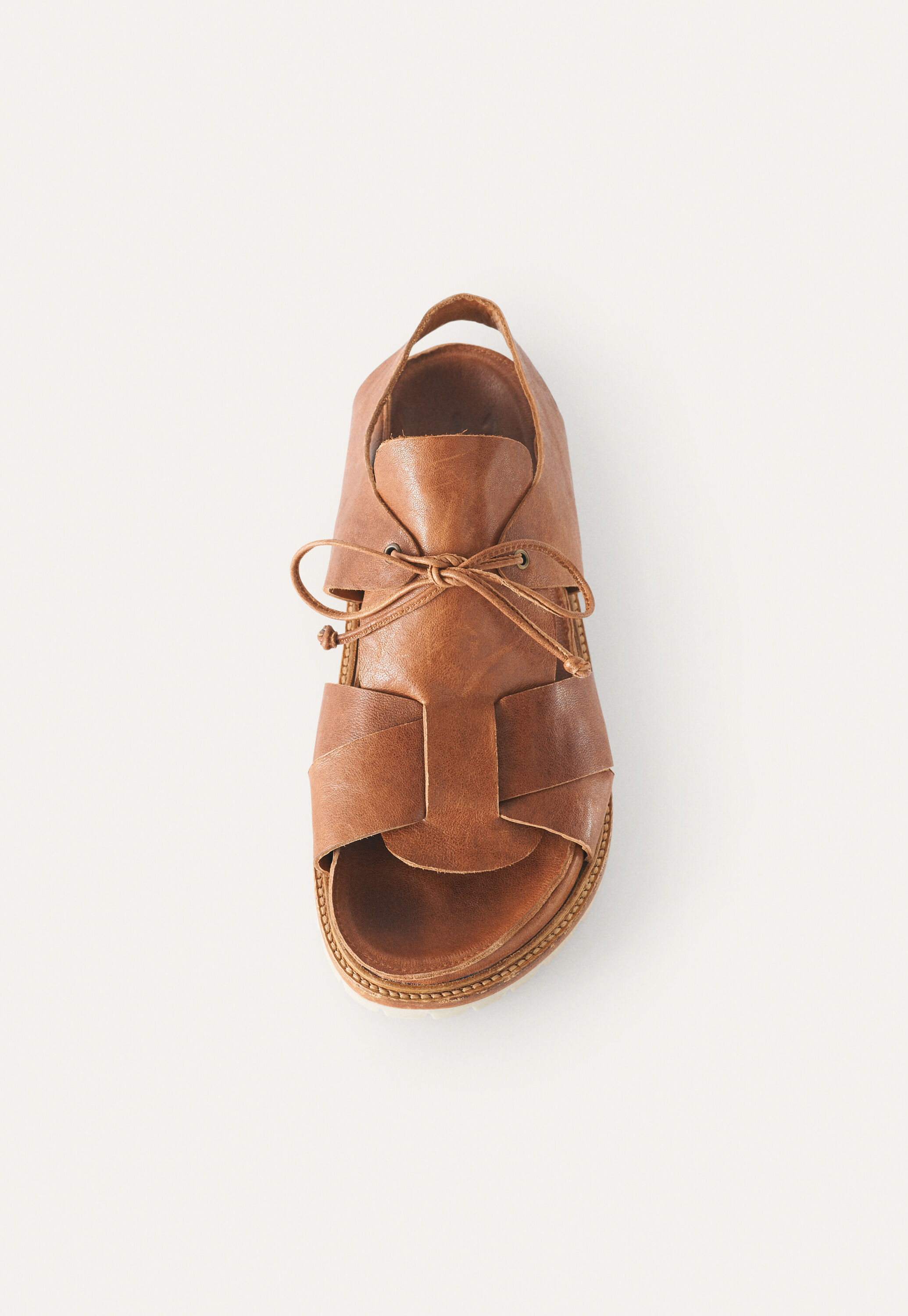 Lace-up sandals