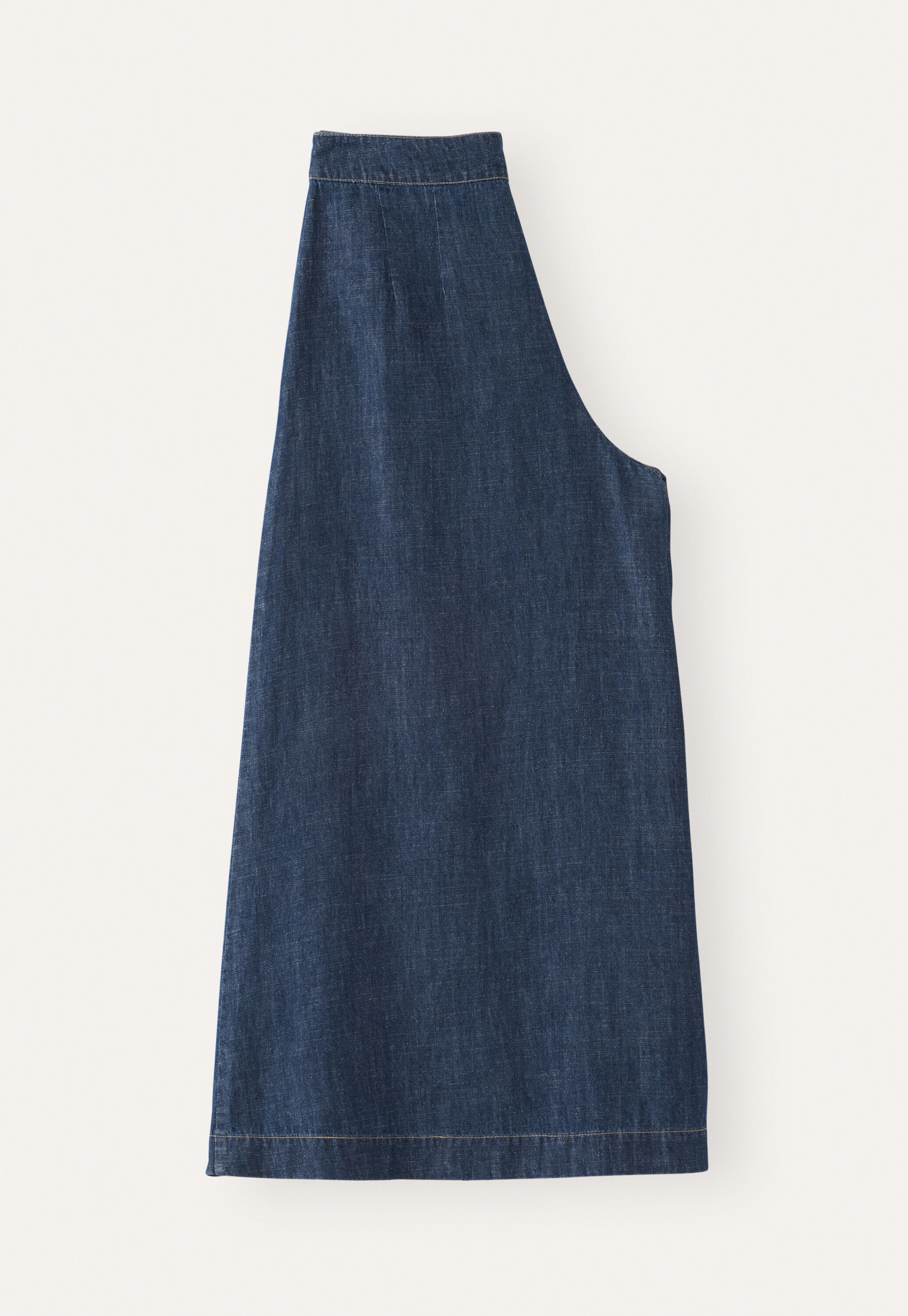 Indigo-dyed culottes