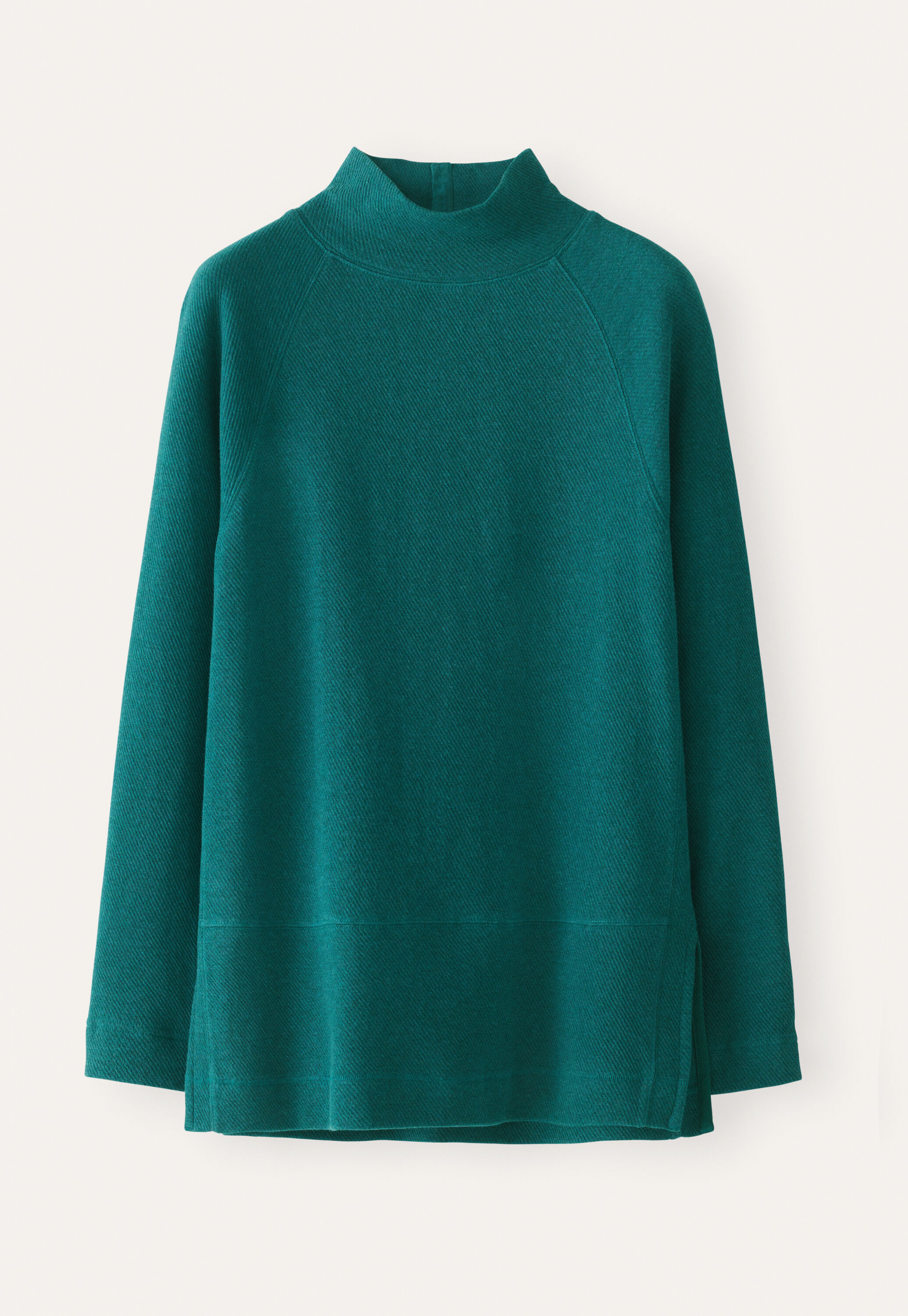 Funnel-neck tunic