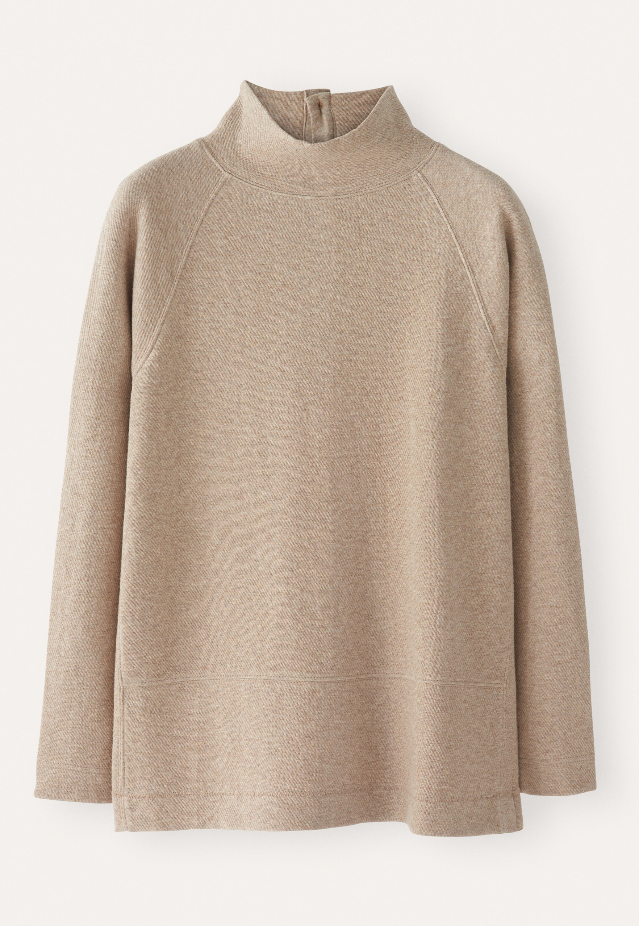 Funnel-neck tunic