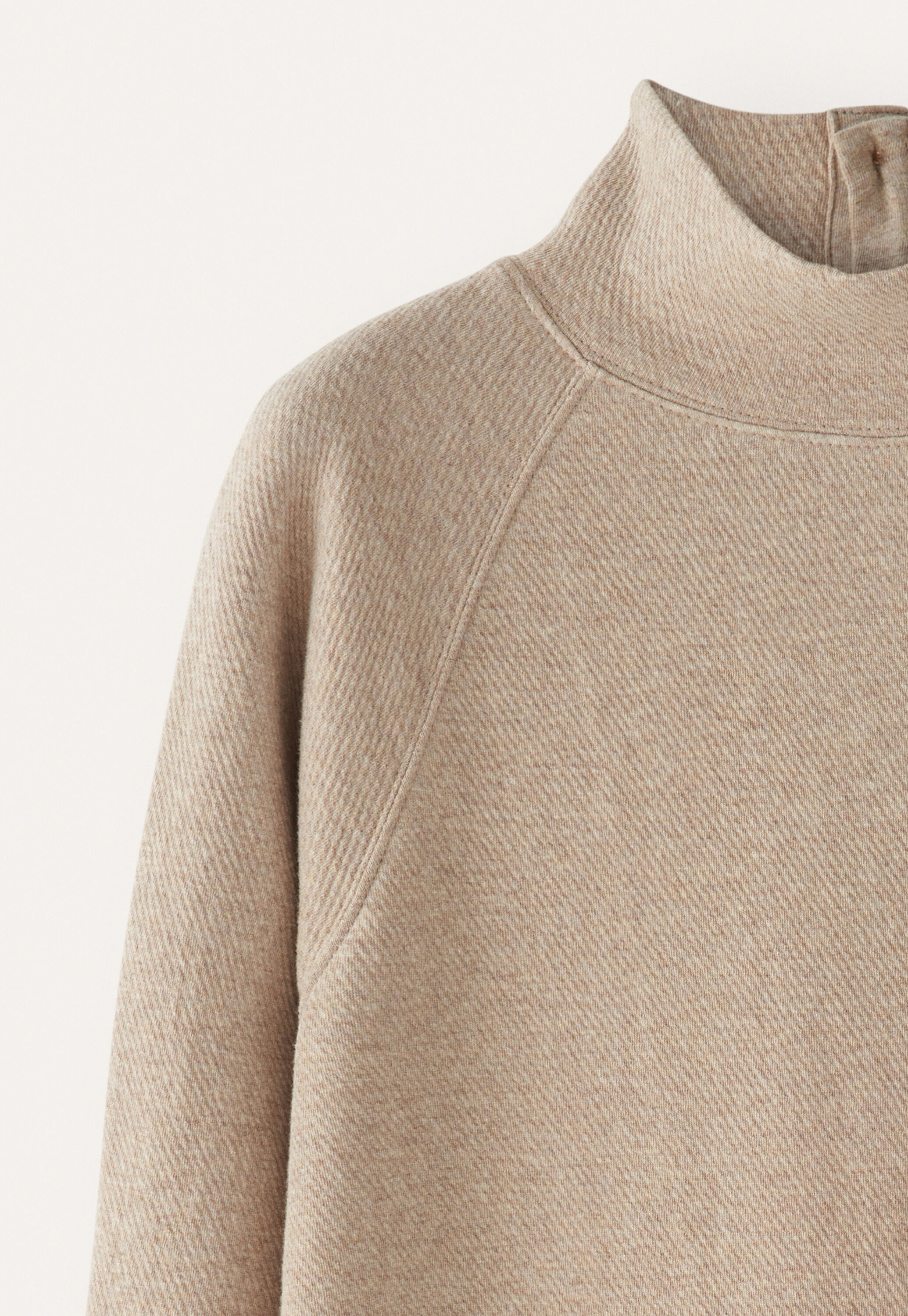 Funnel-neck tunic