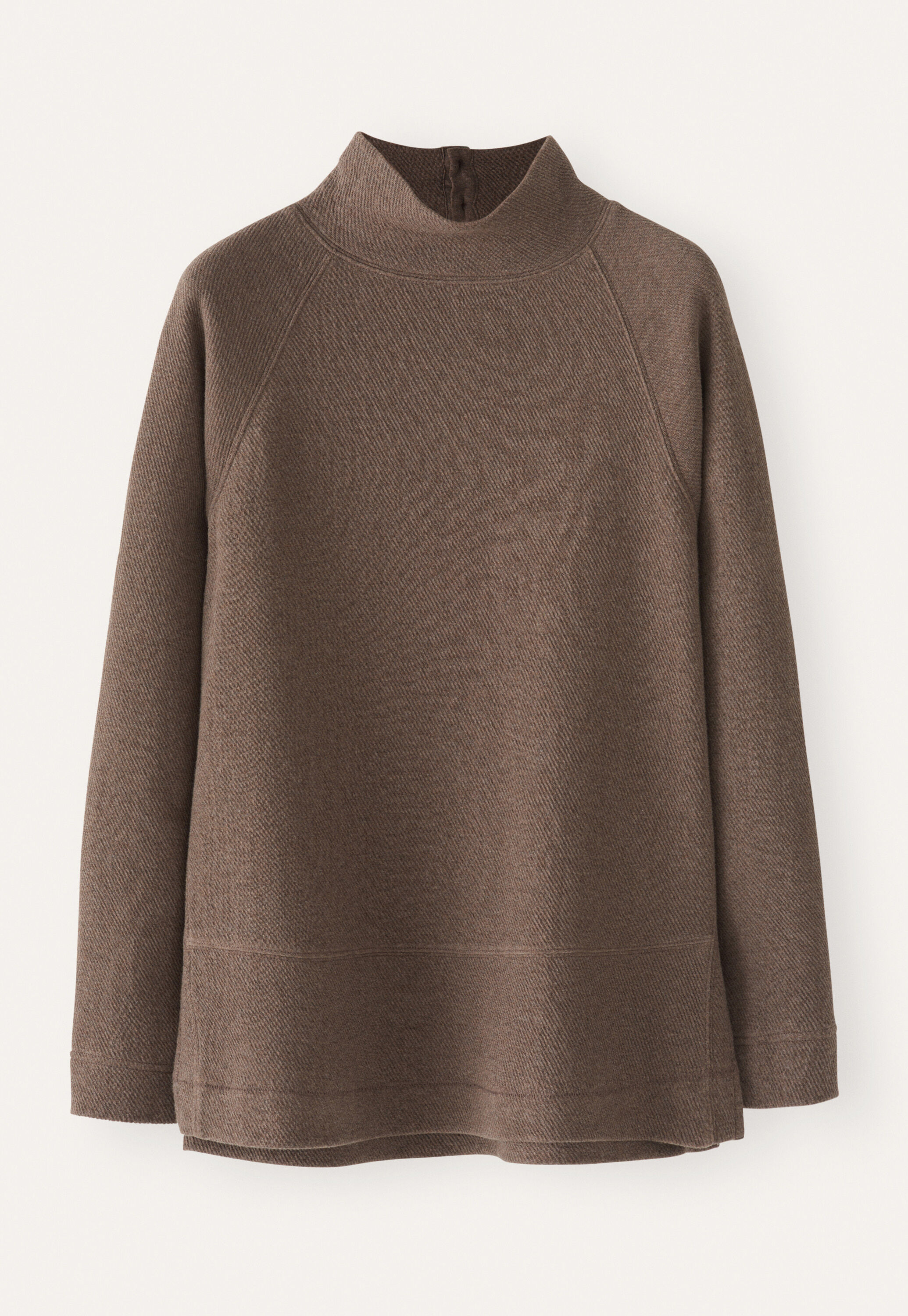 Funnel-neck tunic