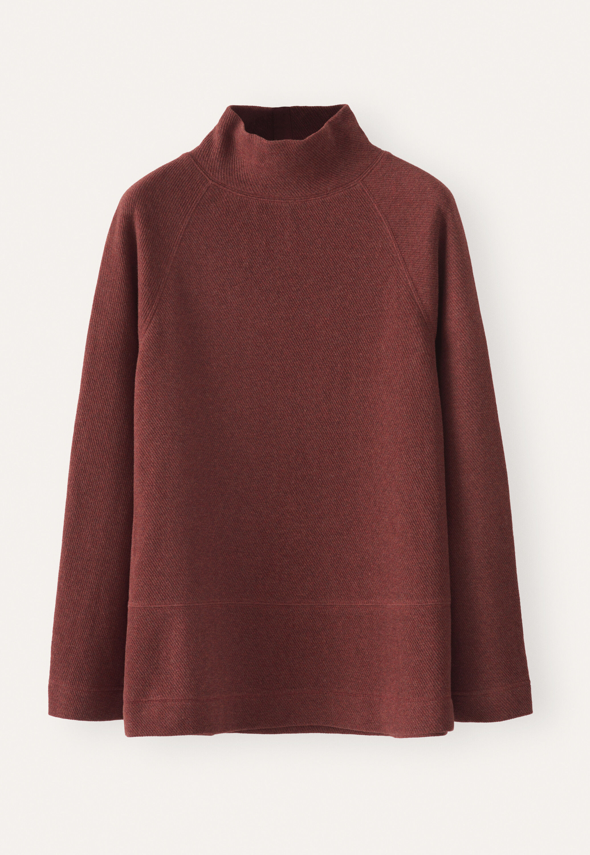 Funnel-neck tunic