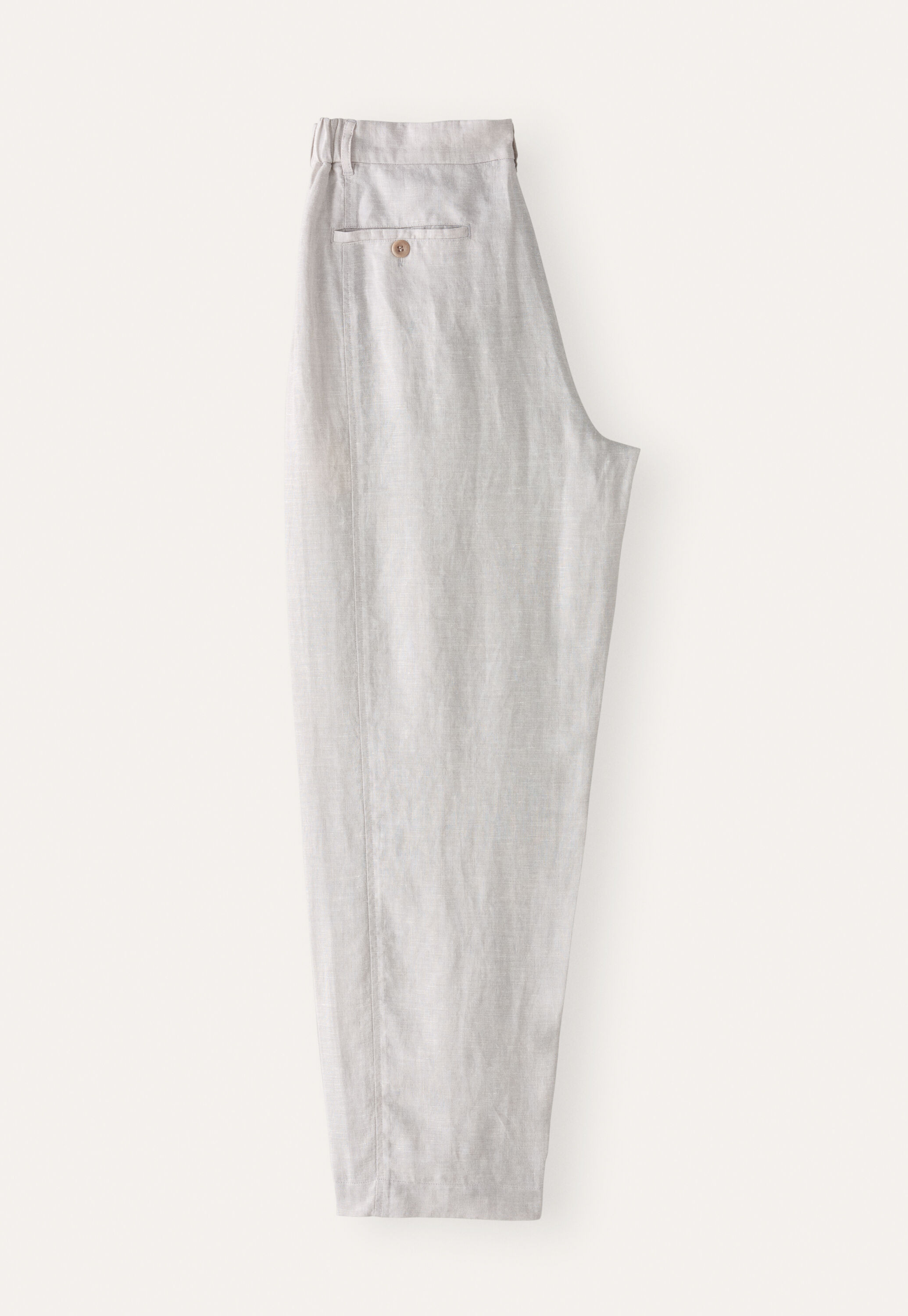 Cropped tapered trousers