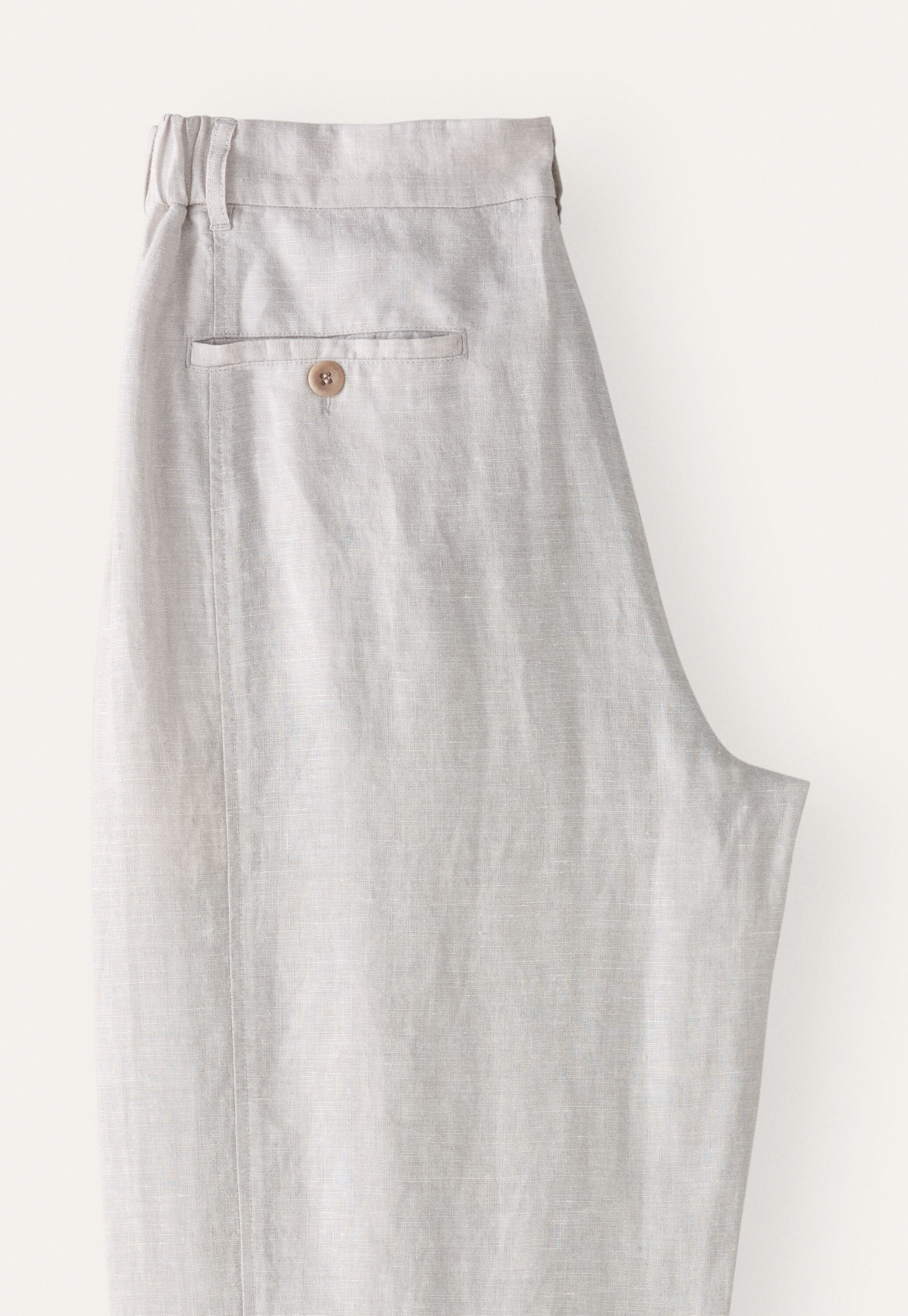 Cropped tapered trousers