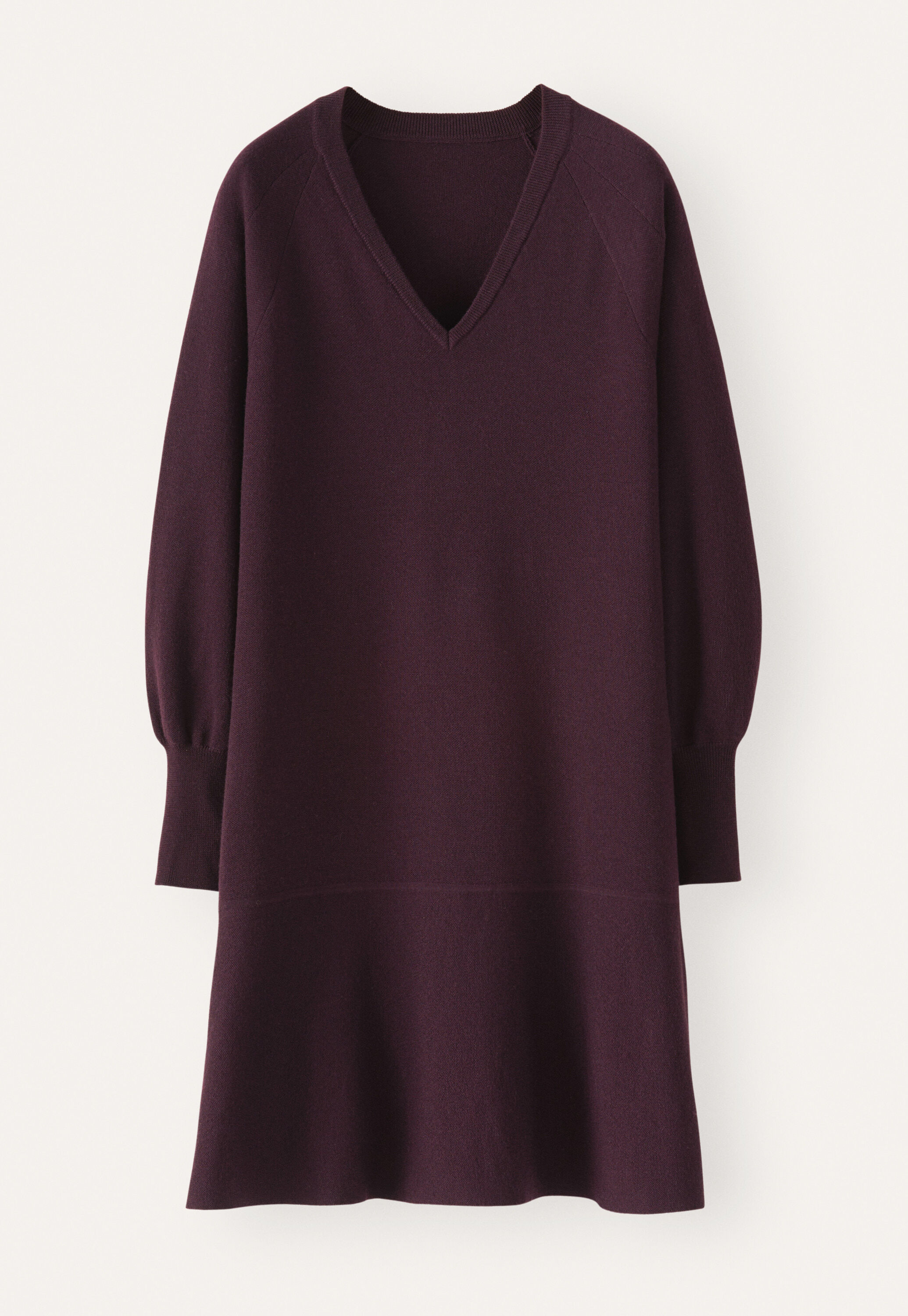Peplum-detail dress