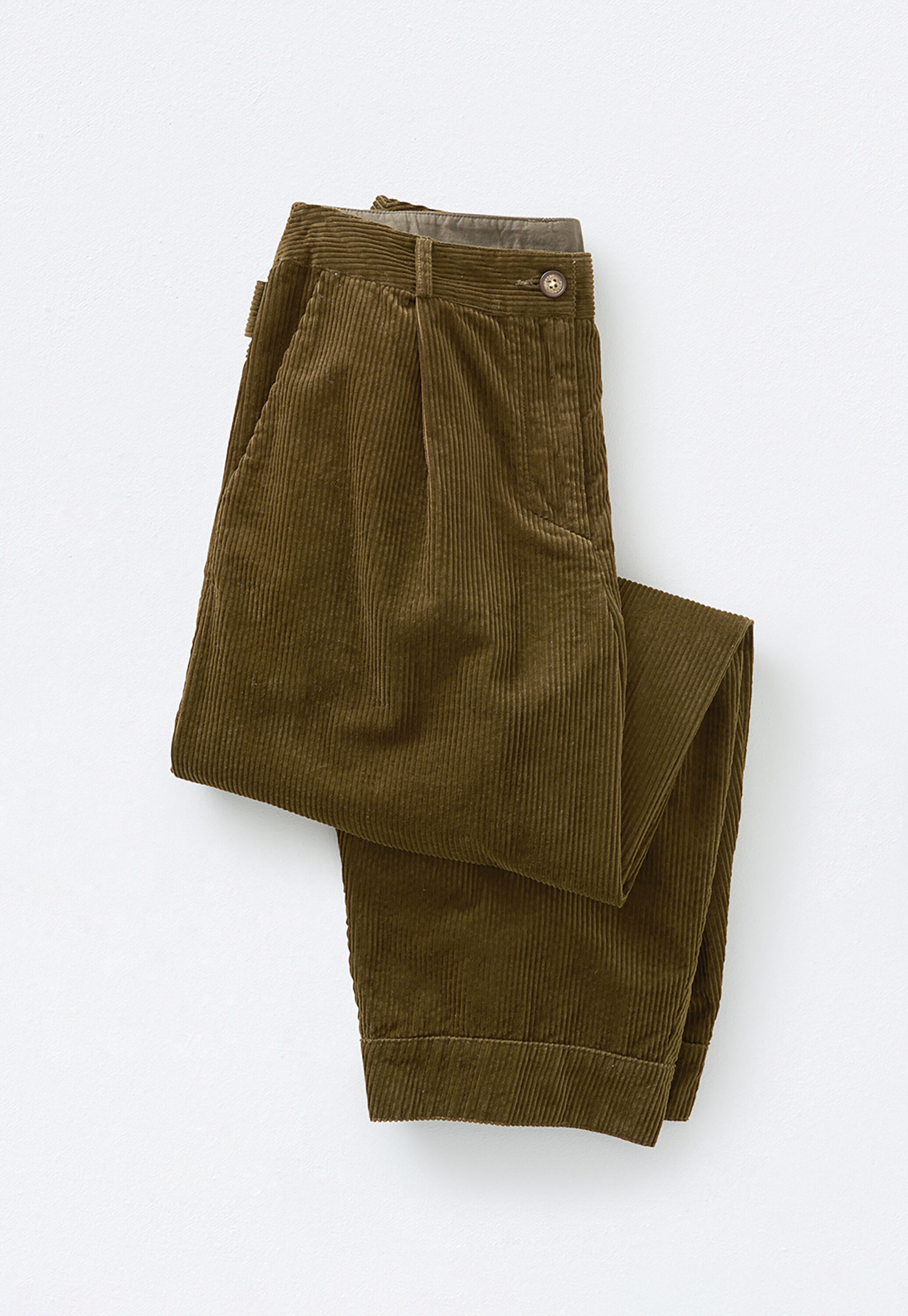 Button-detail trousers