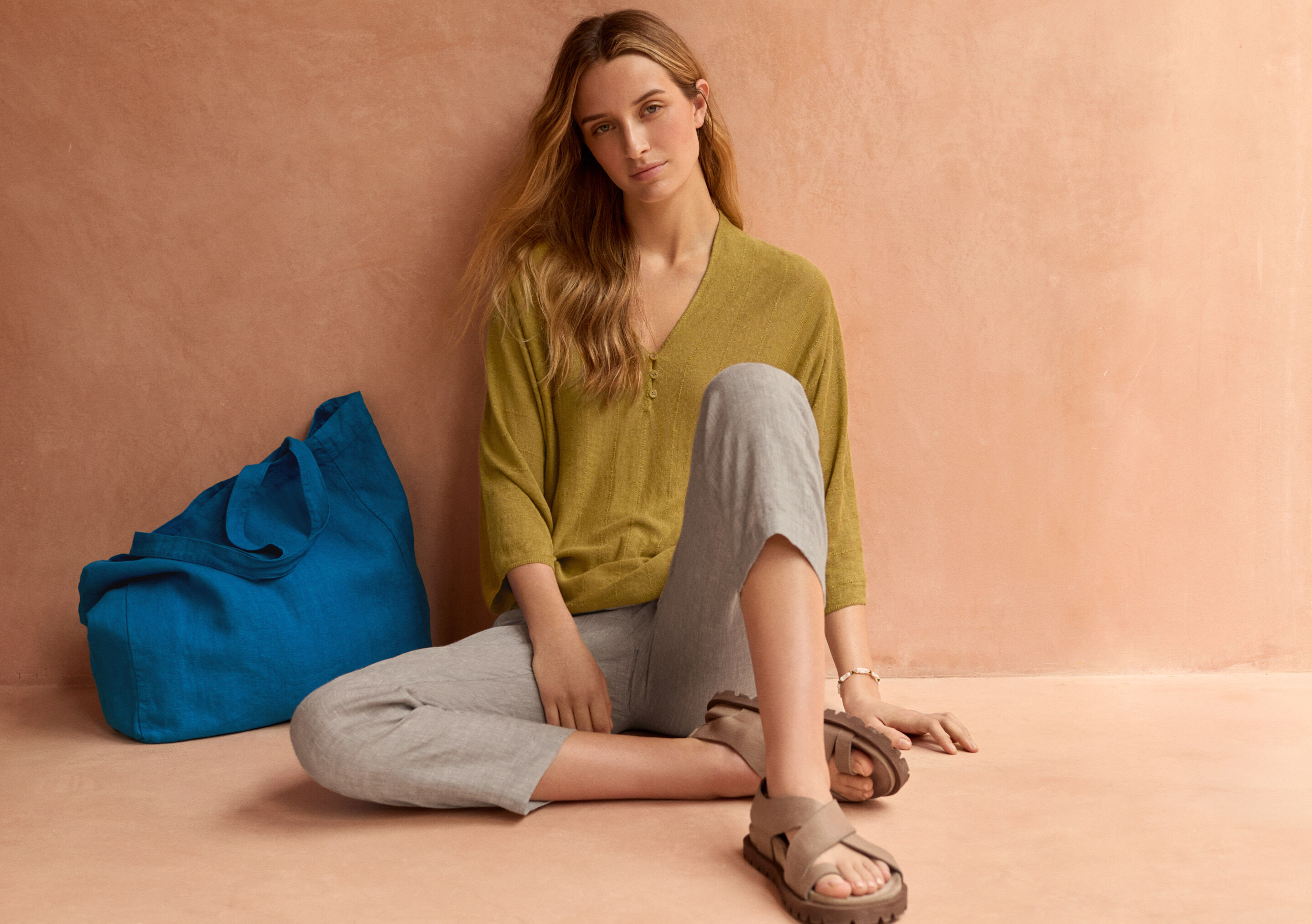 Garment-dyed overshirt