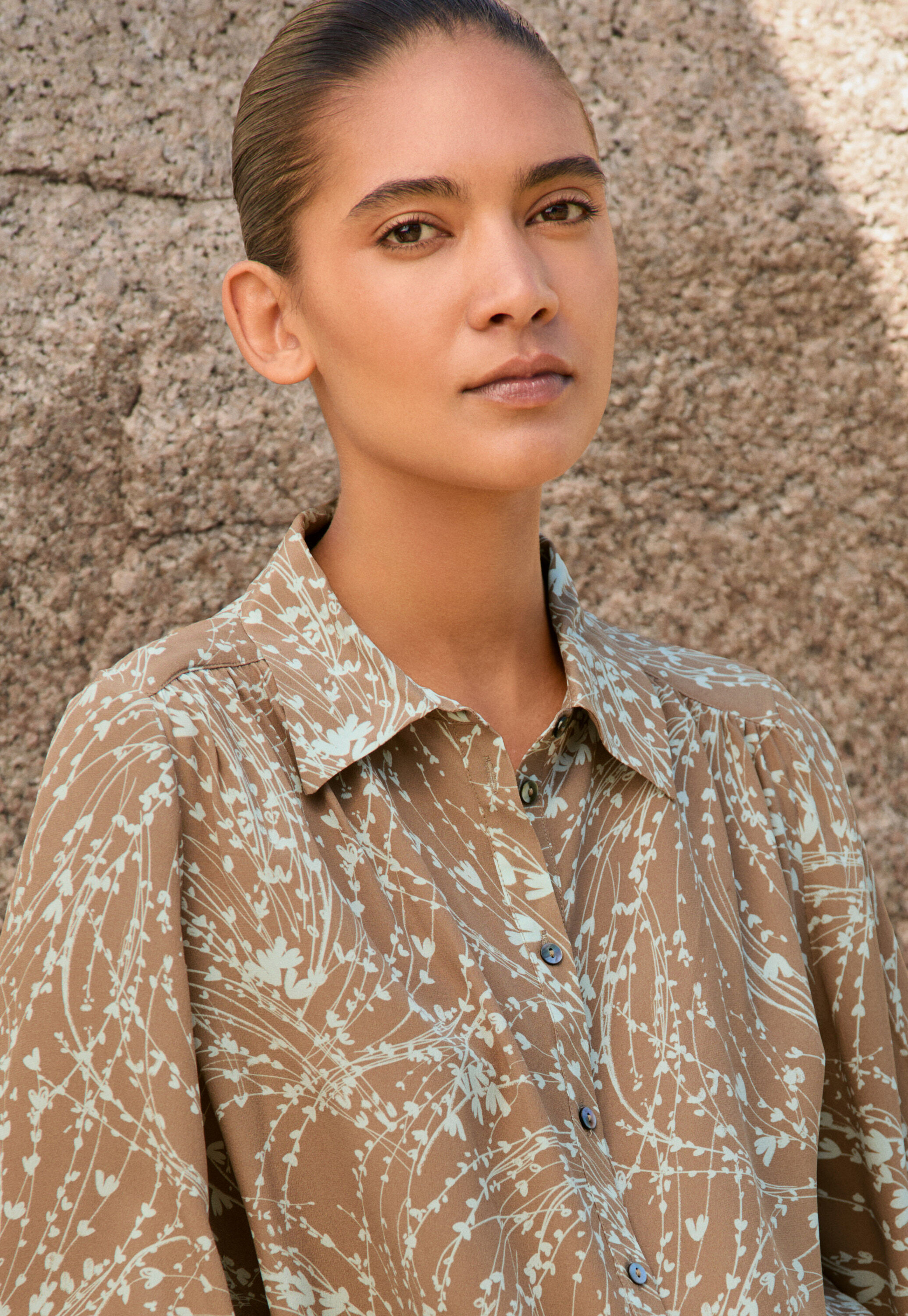 Peplum-detail dress