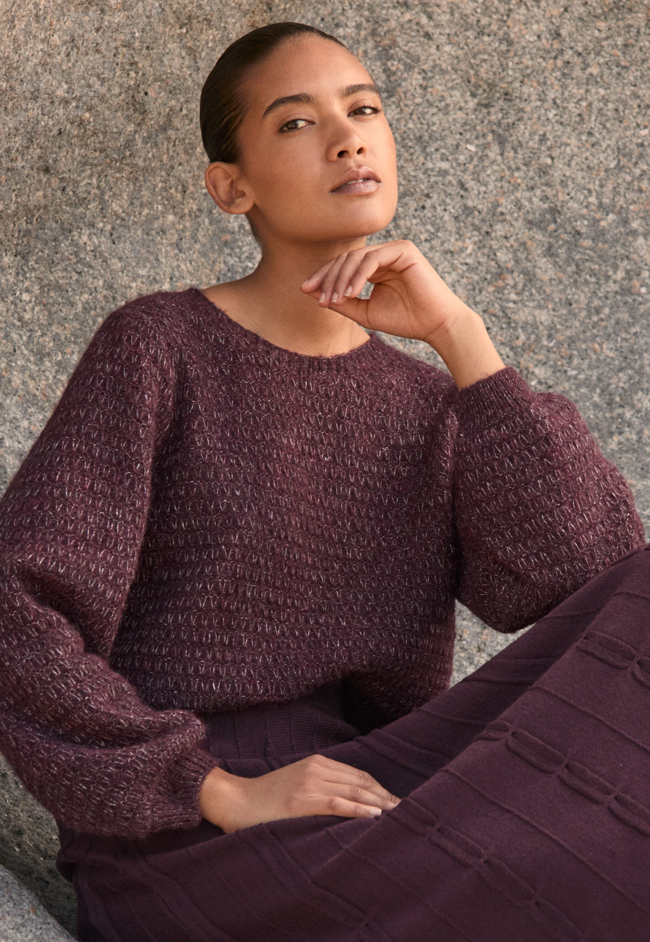 Round-neck sweater