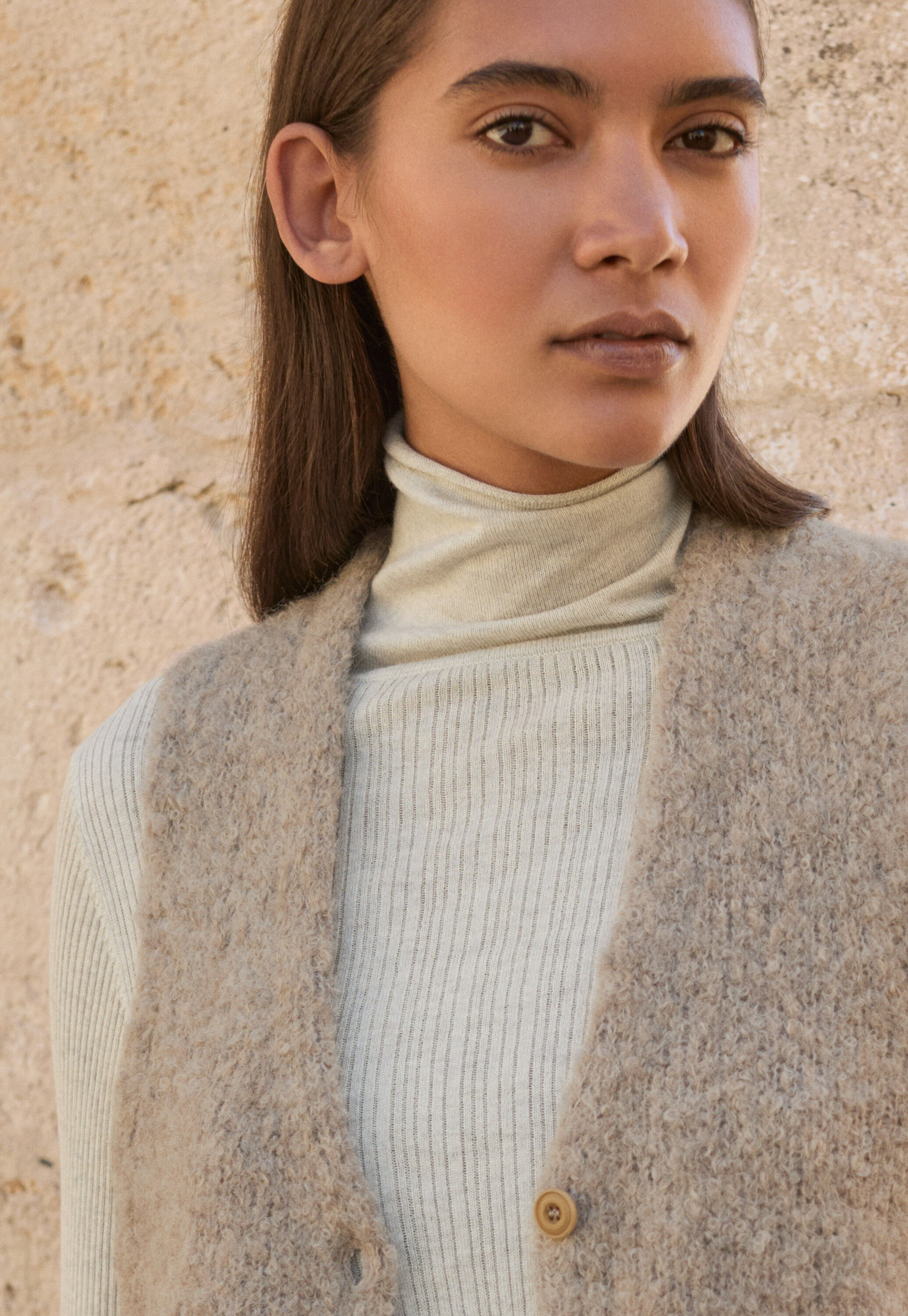 Peplum-detail dress