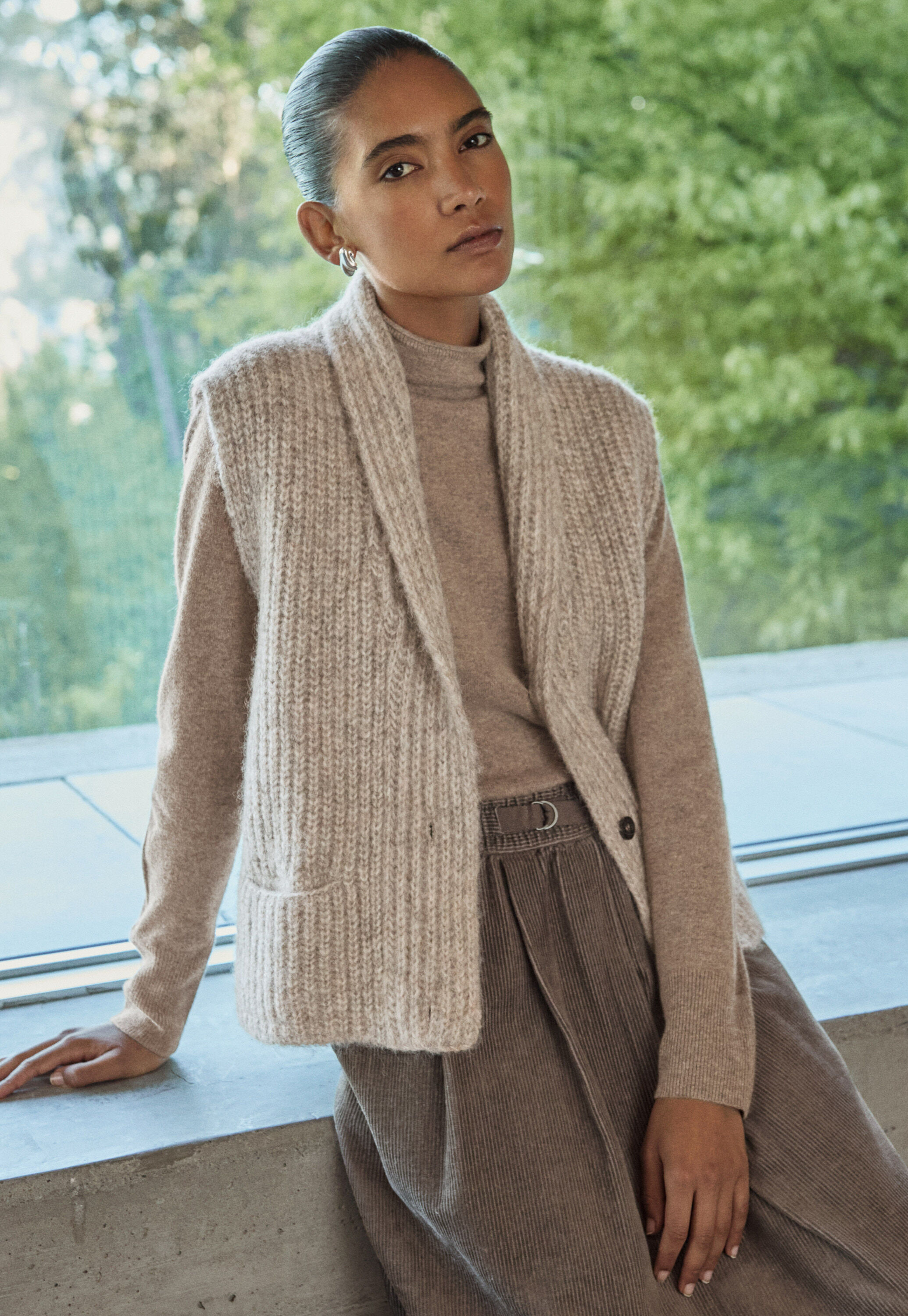 Knitted jacket