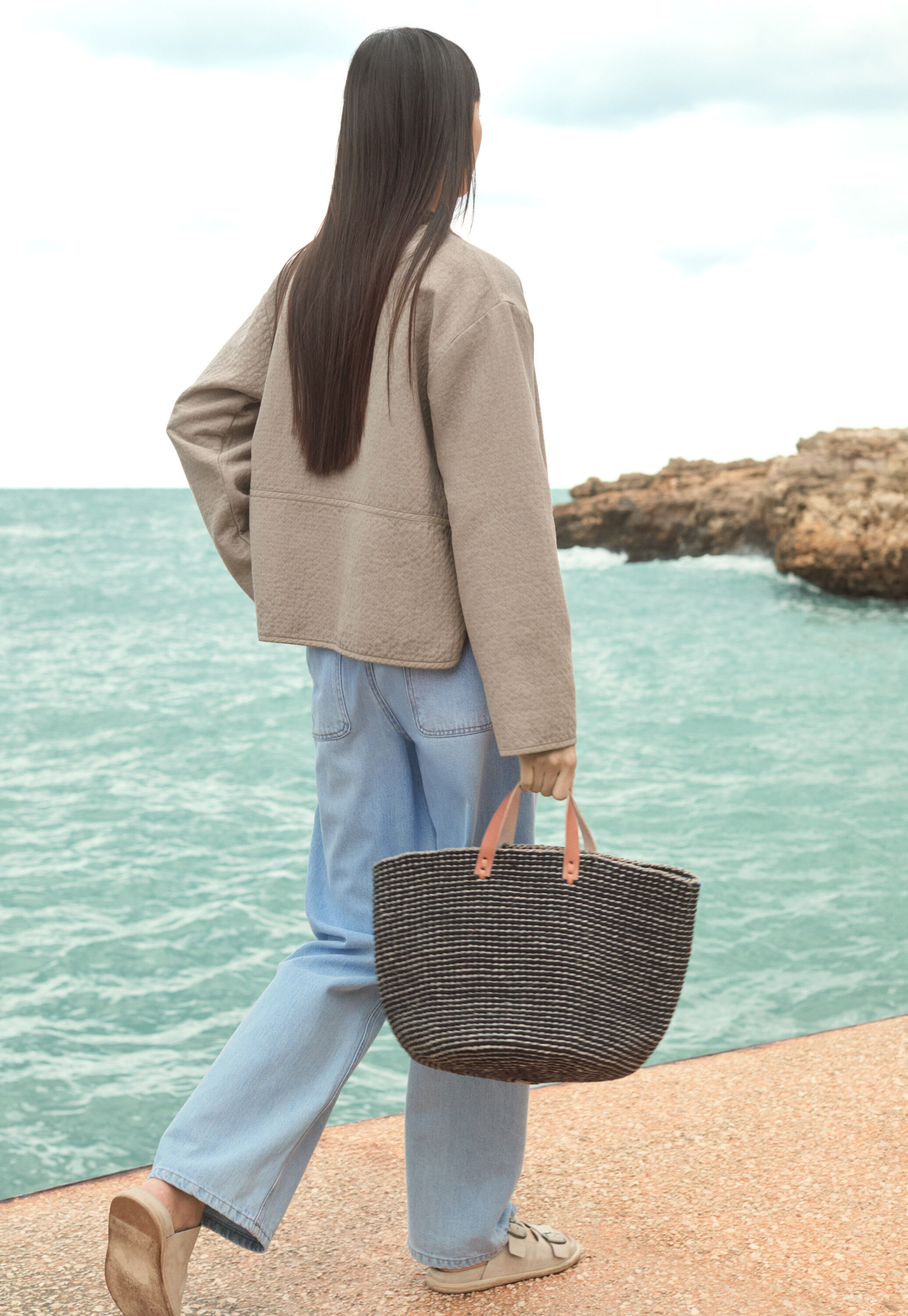 Edge-to-edge cardigan
