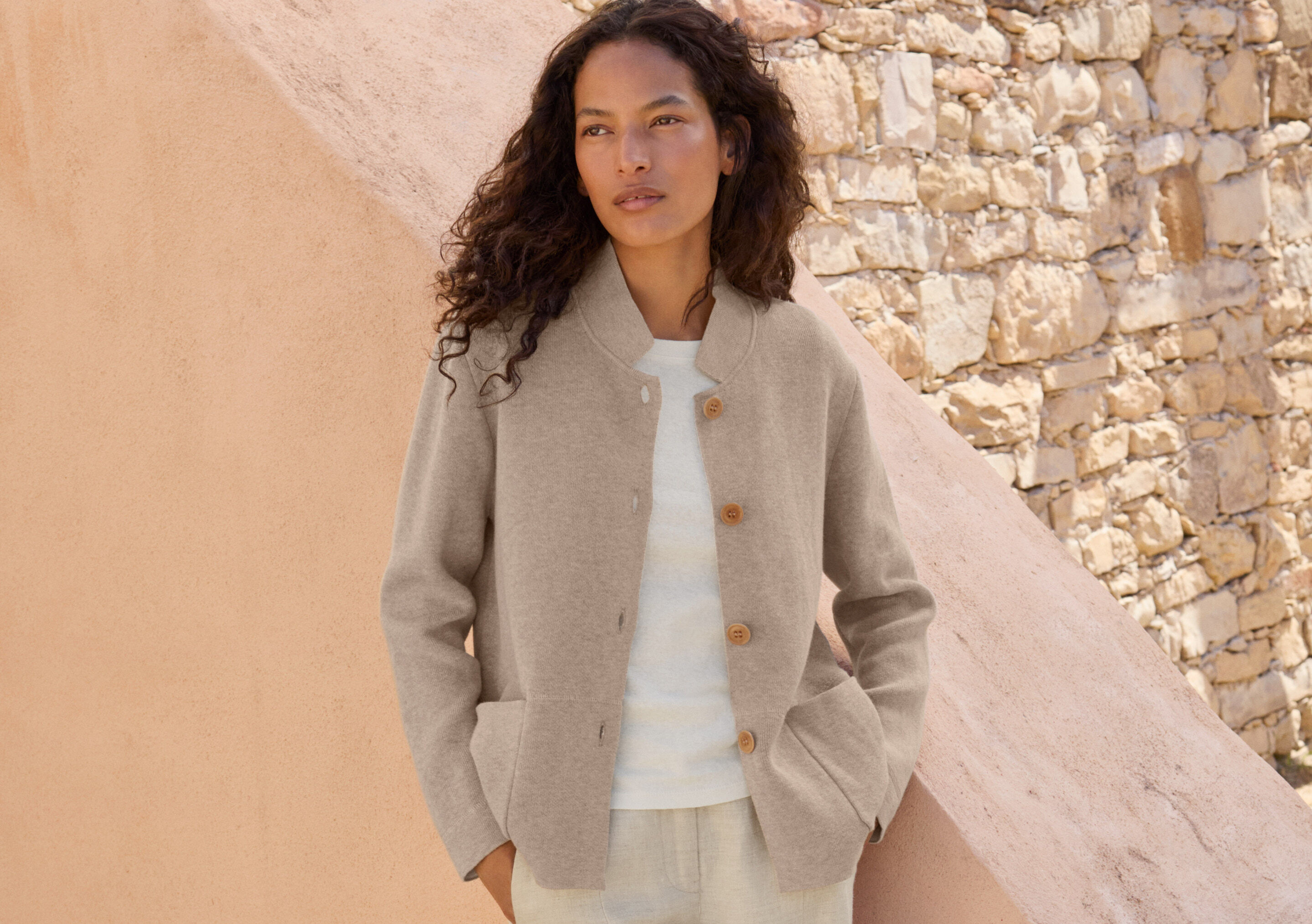 Double-knit jacket