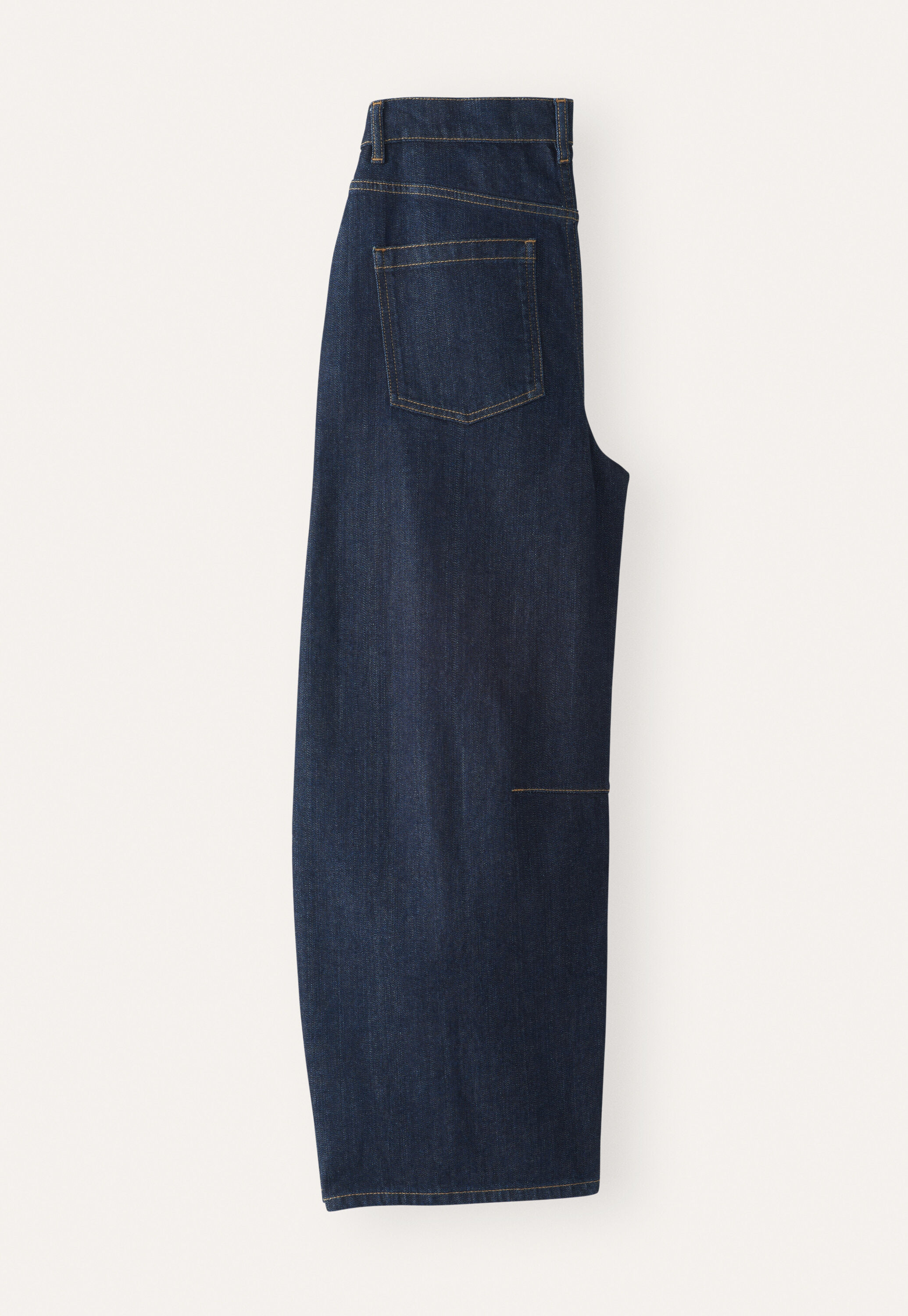 Barrel leg jeans, Rinse wash Petite, large