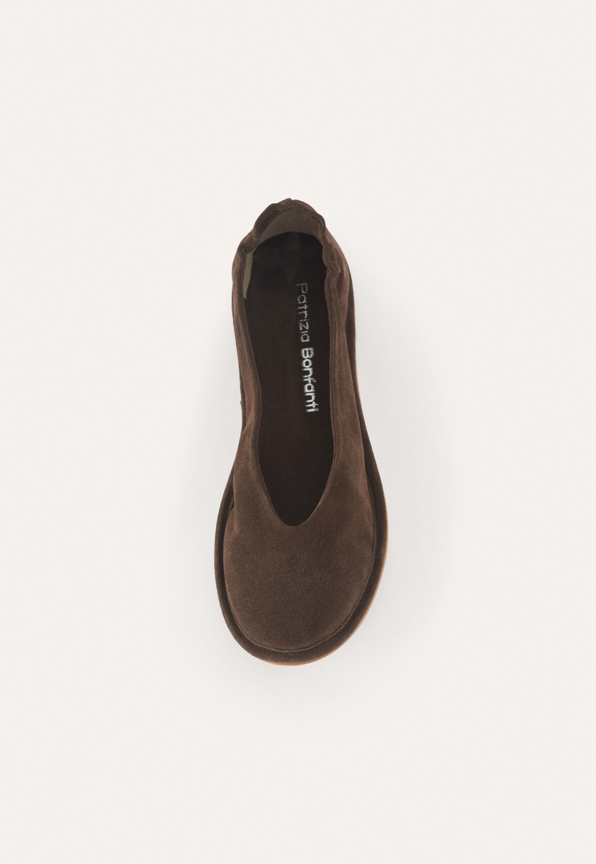 Ballet-style pumps, Chocolate, large