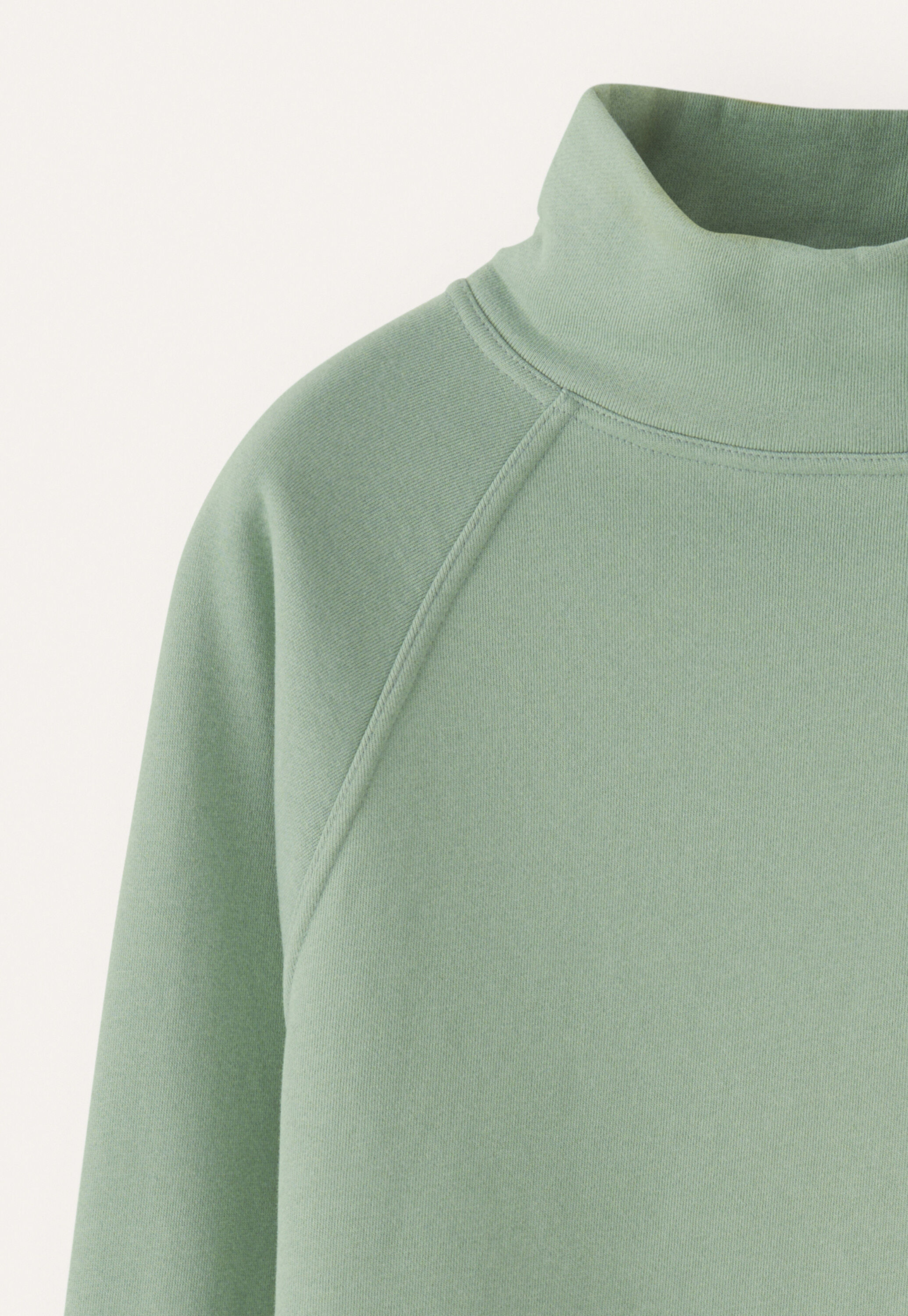 Funnel-neck sweatshirt