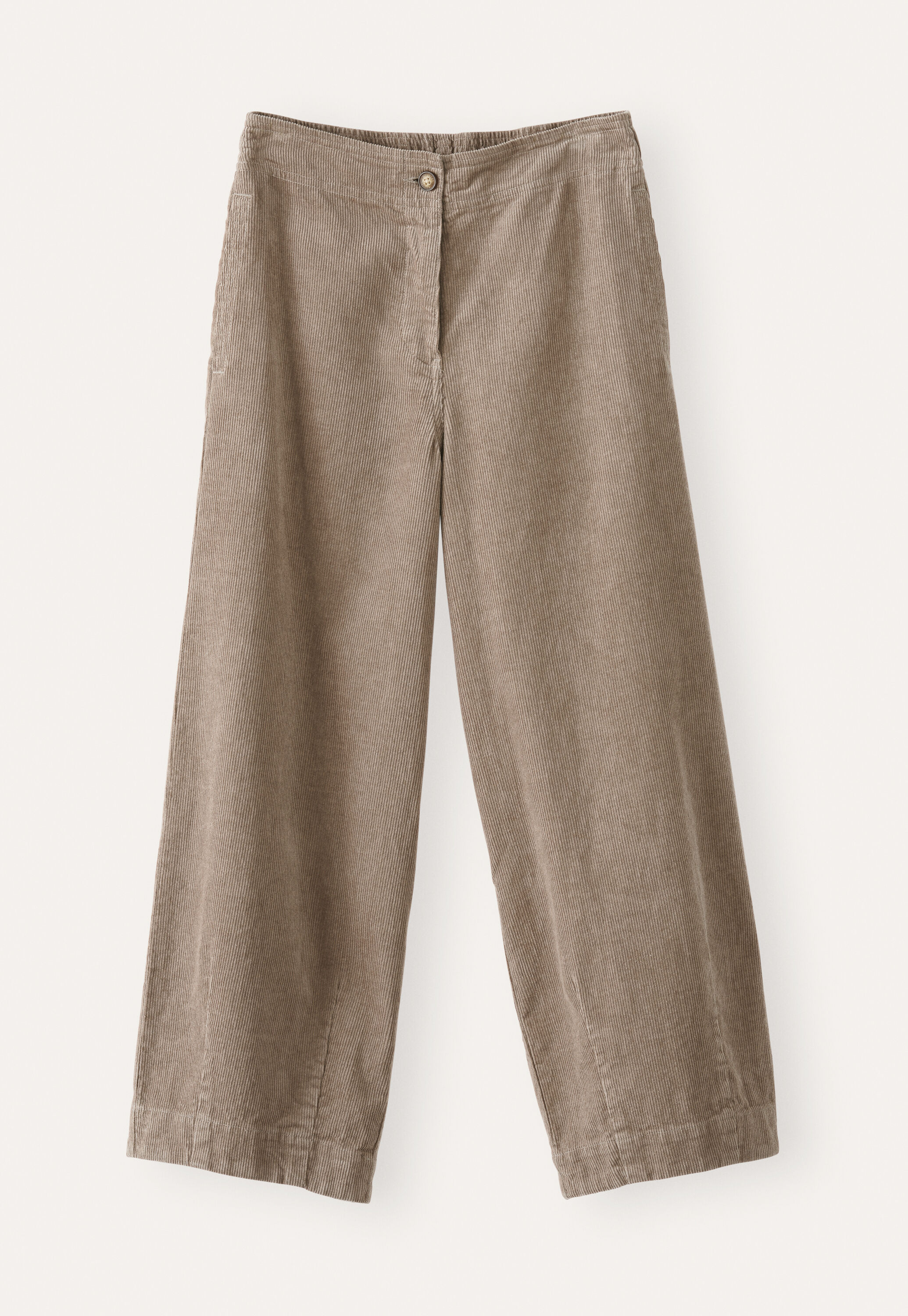 Cropped trousers, Brown mink, large