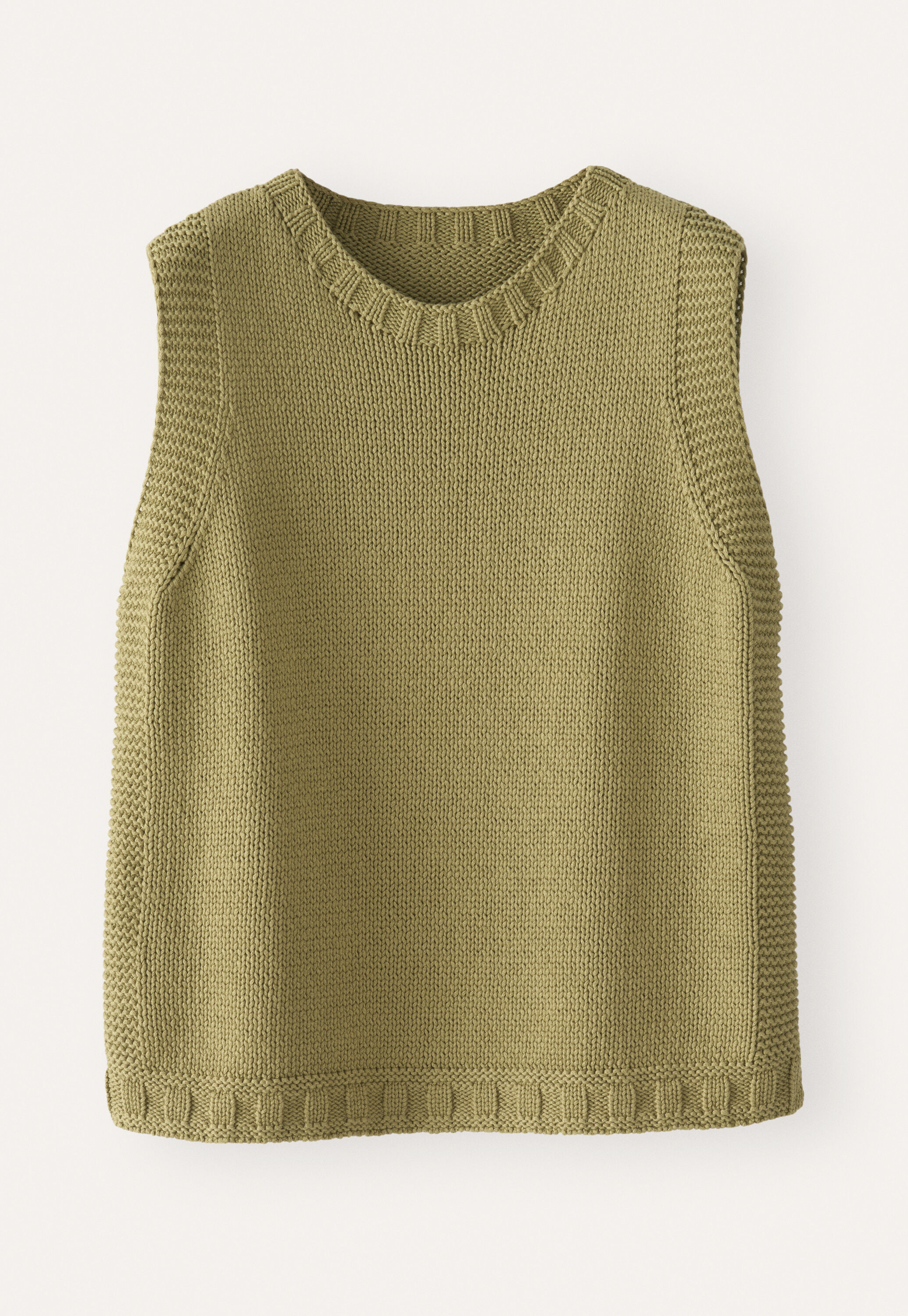 Sleeveless sweater