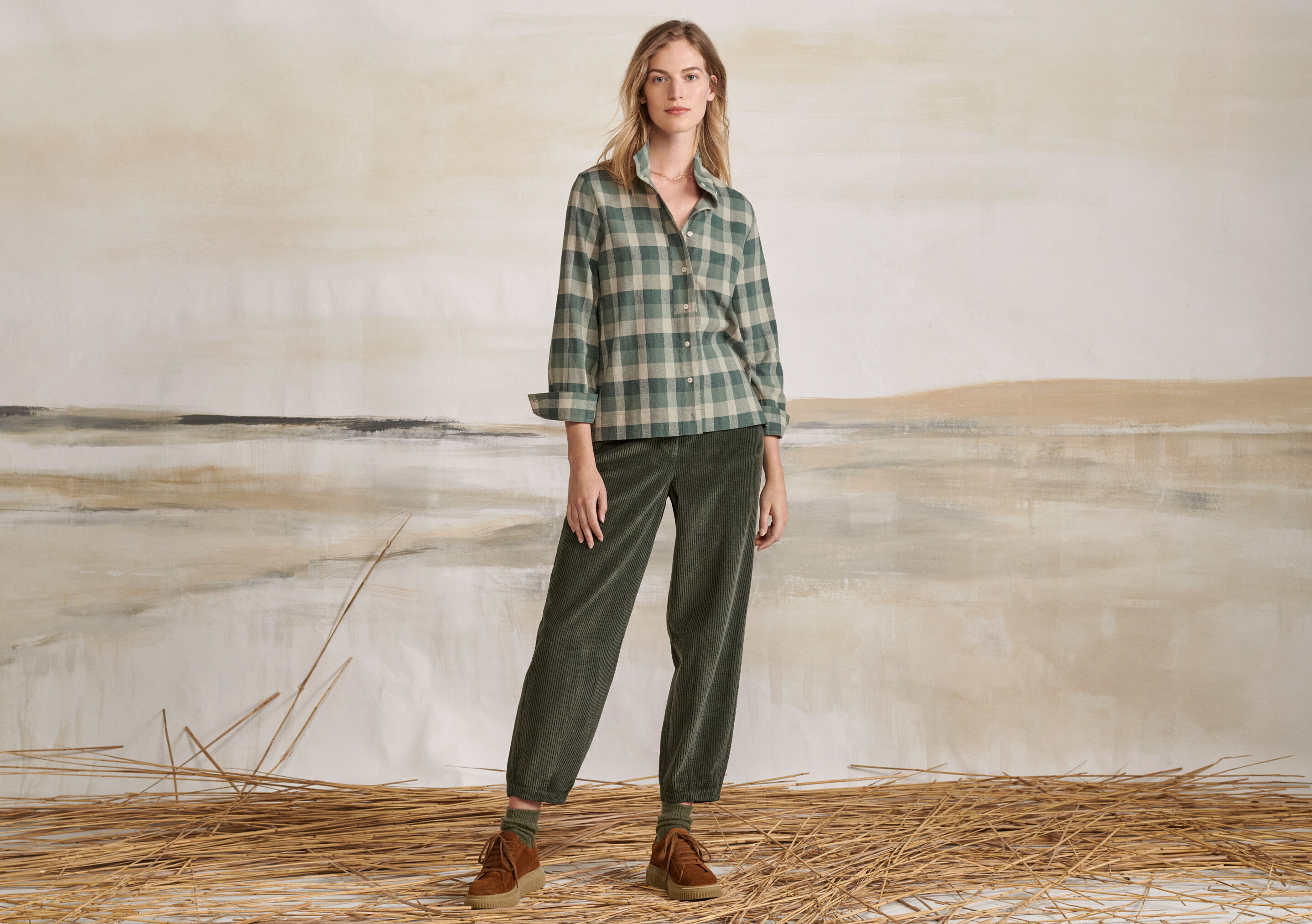 Cord trousers