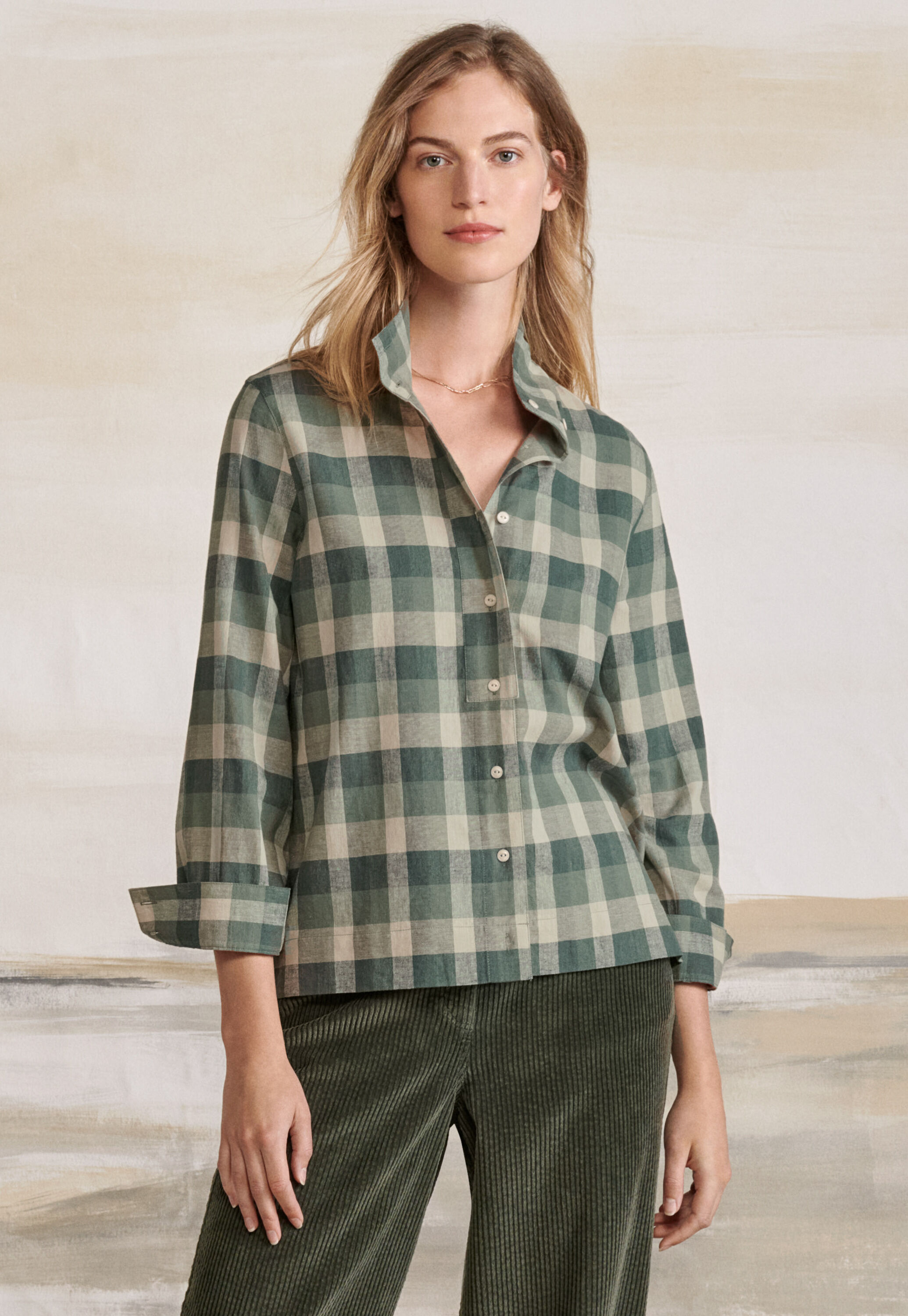 Checked shirt