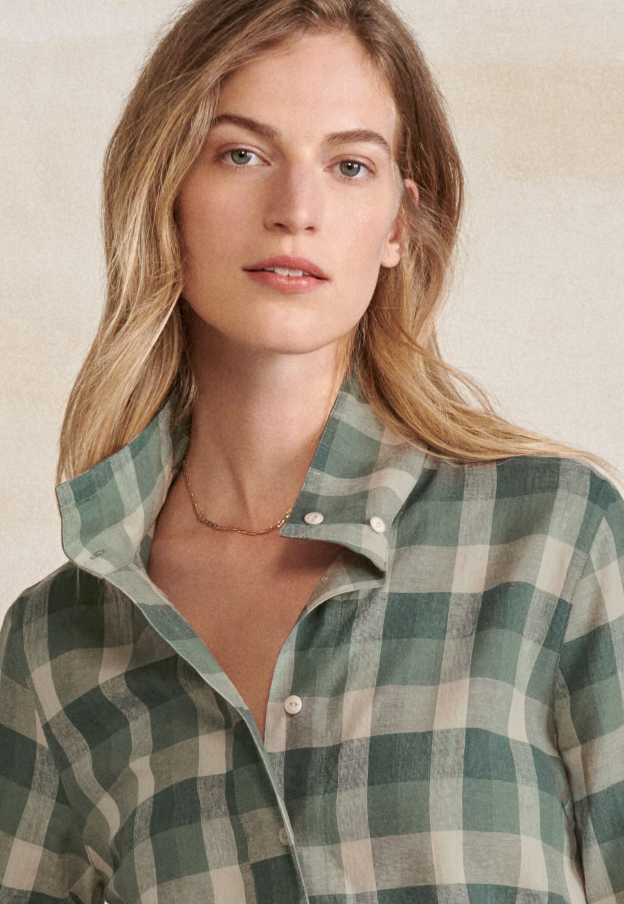 Checked shirt