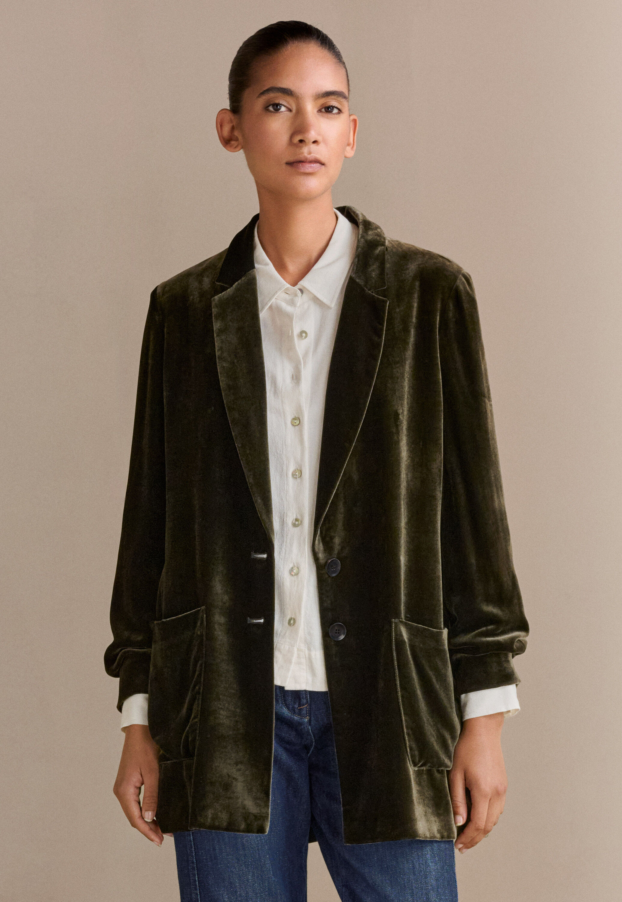 Velvet jacket