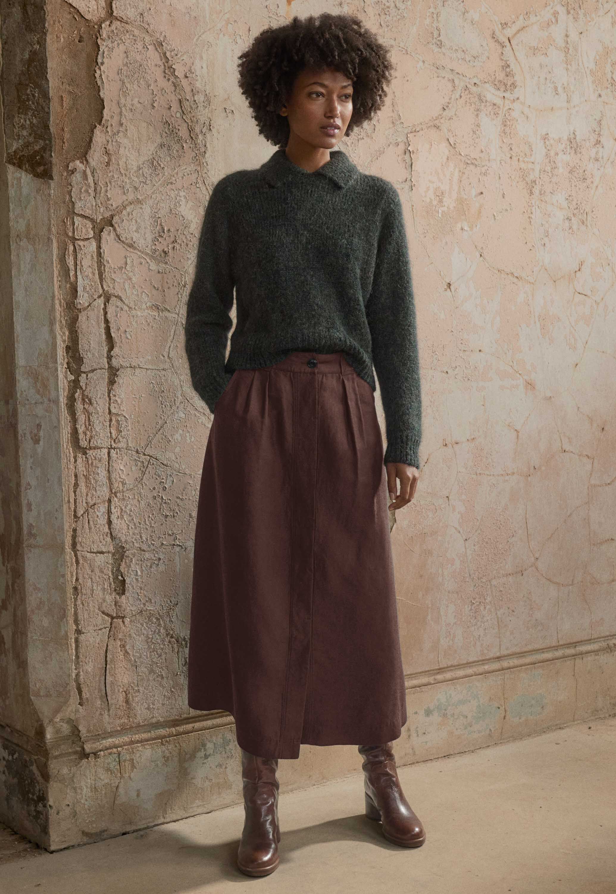 A-line skirt