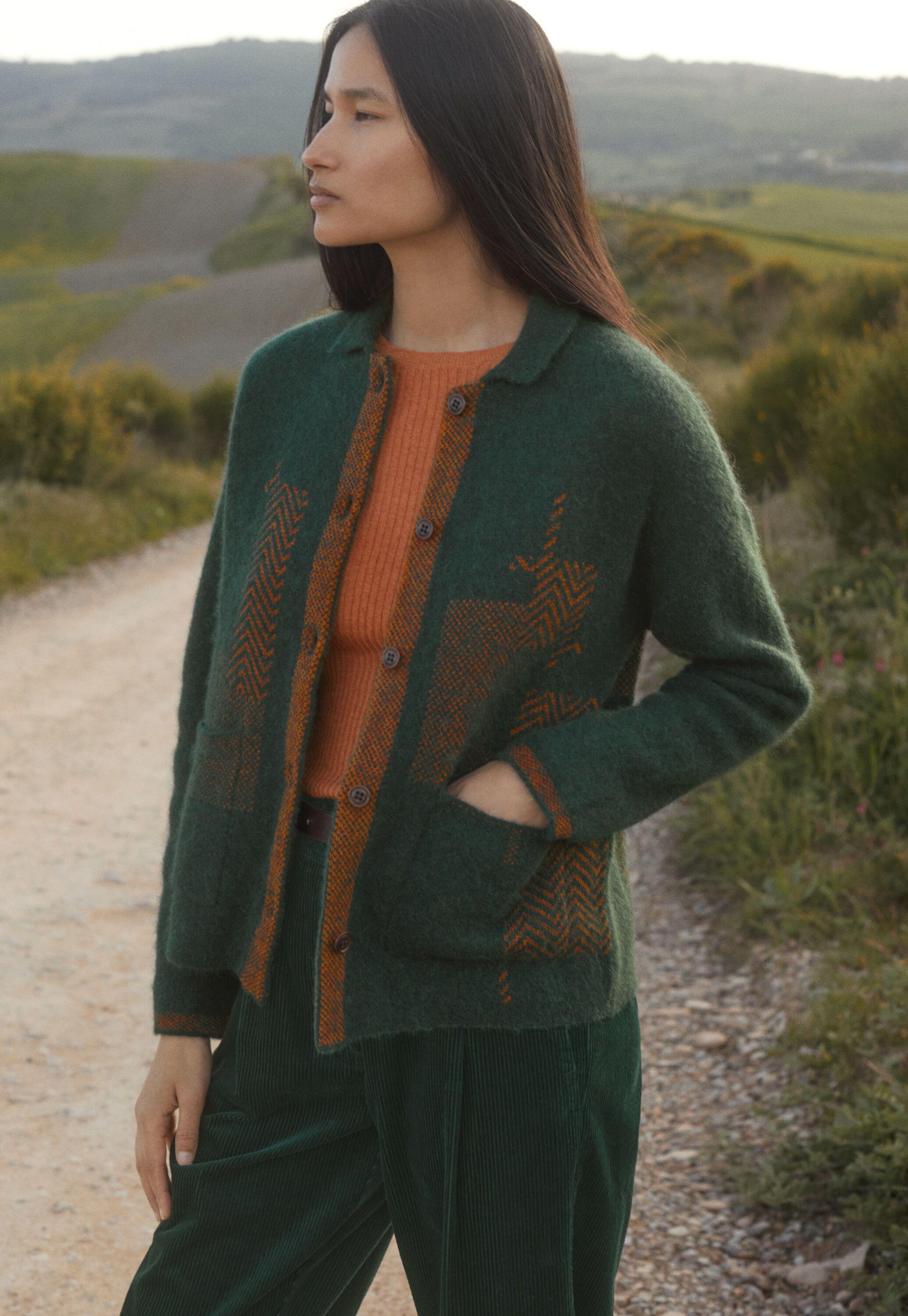 Jacquard jacket
