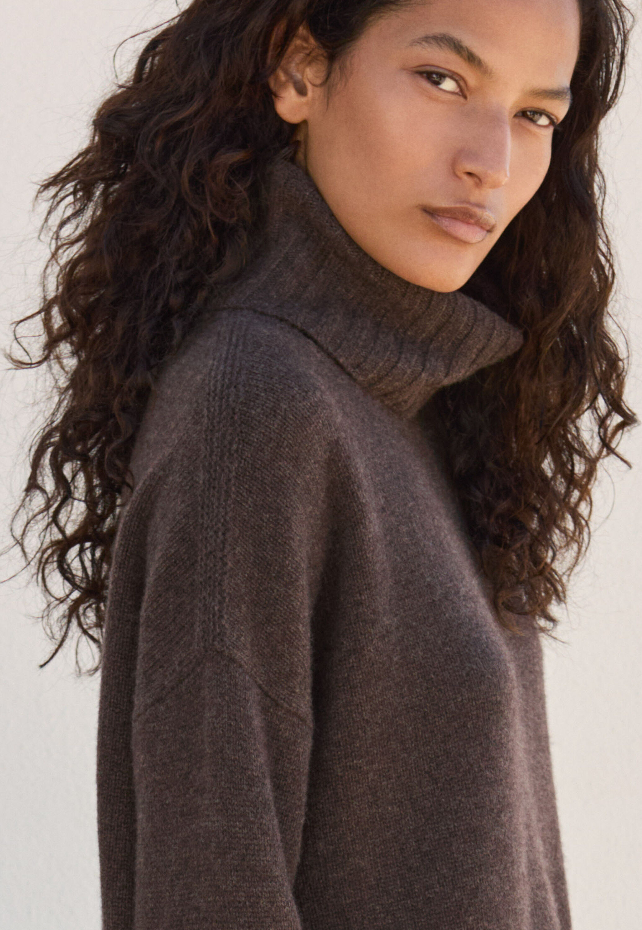 Roll-neck sweater