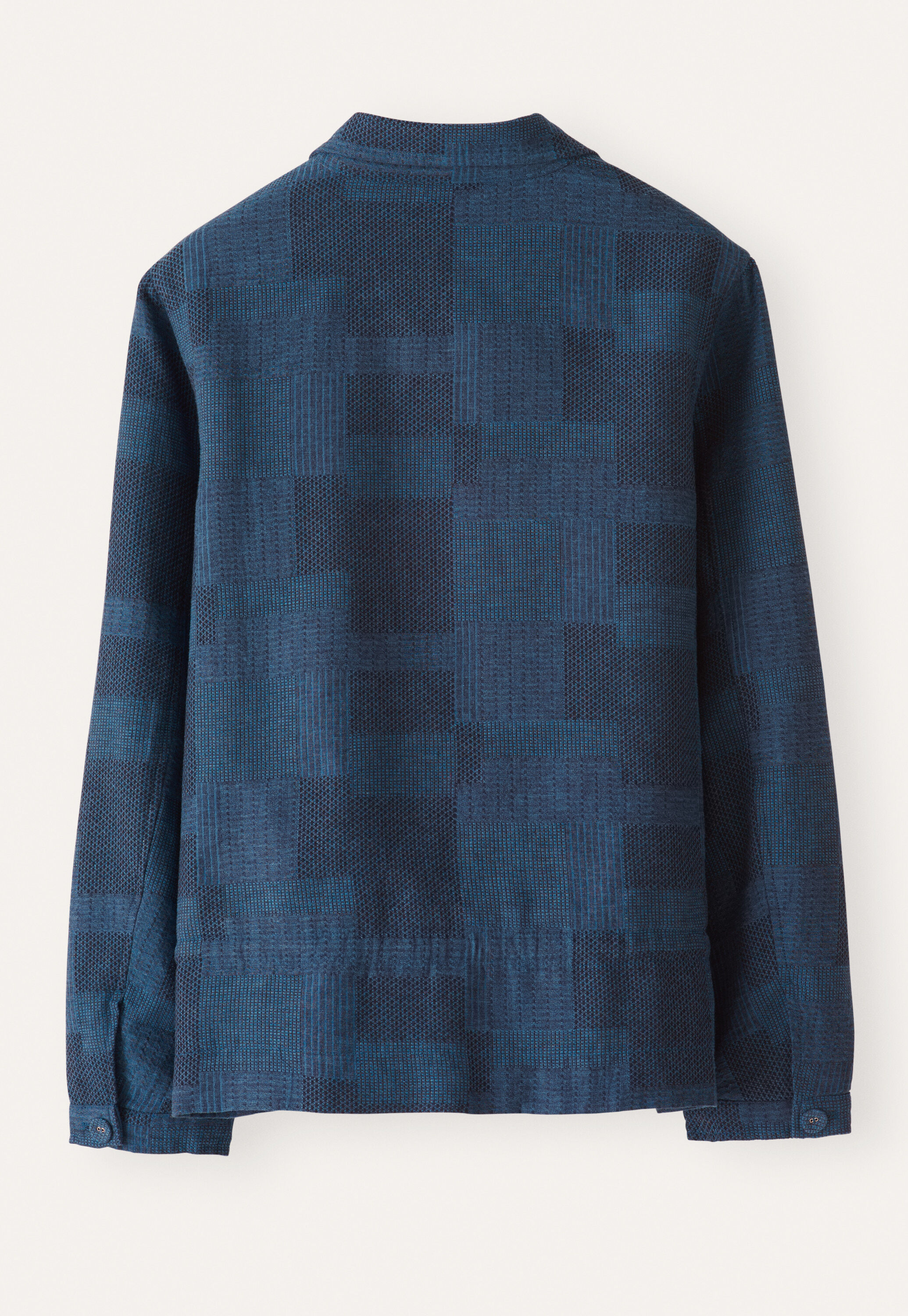 Patchwork jacquard jacket